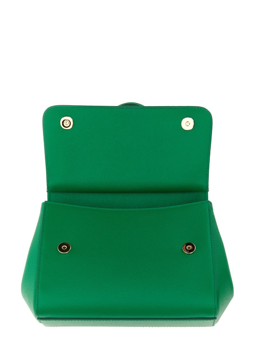 Shop Dolce & Gabbana Bag Sicily In Green