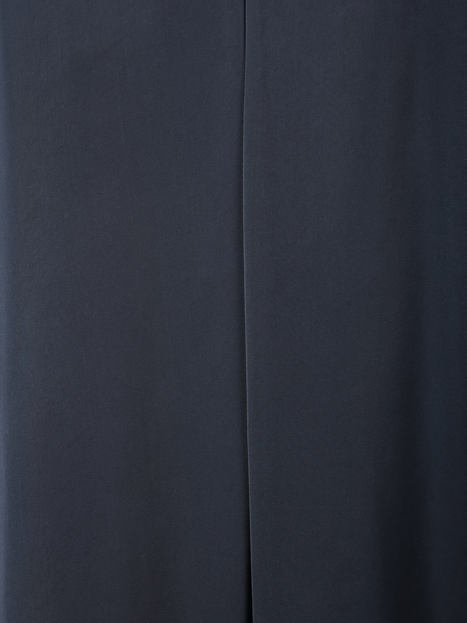 Fabiana Filippi Midnight Blue Satin Viscose Top In Blue
