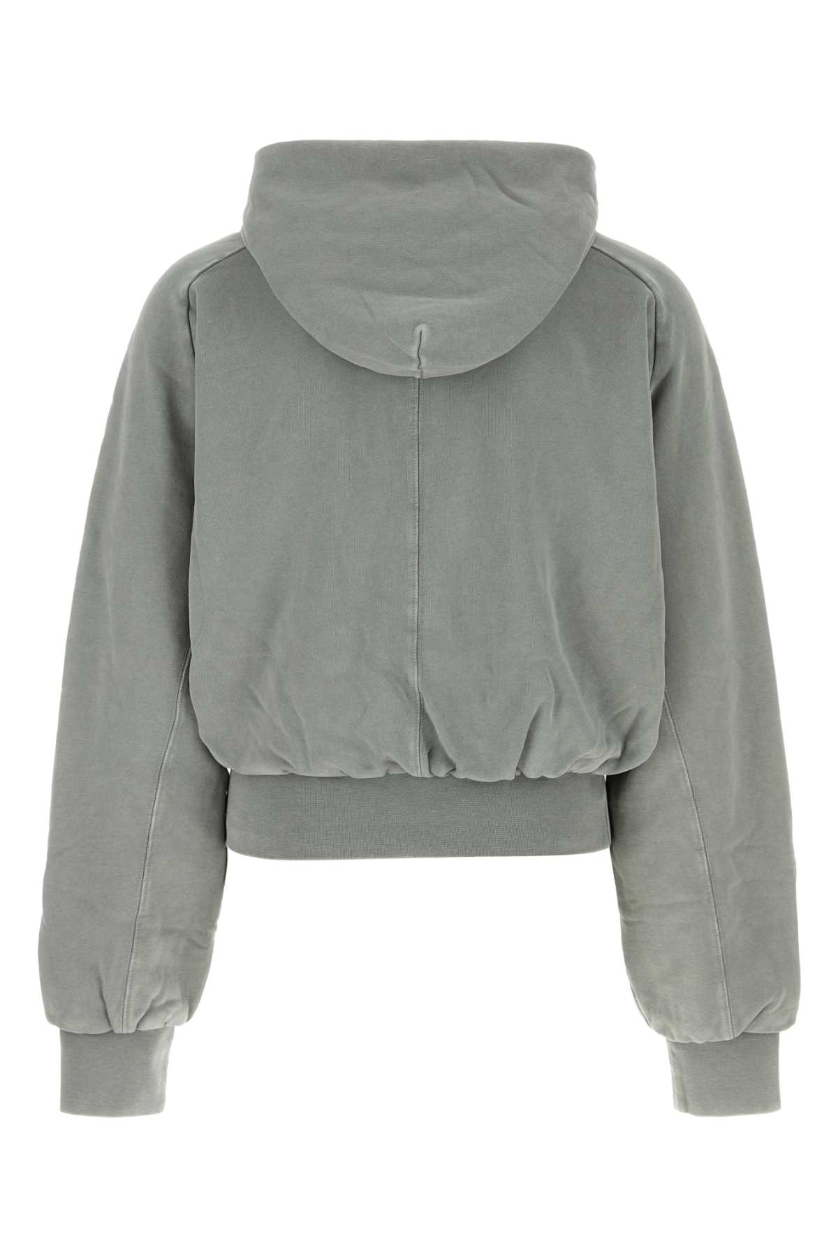 ENTIRE STUDIOS DOVE GREY COTTON SWEATSHIRT