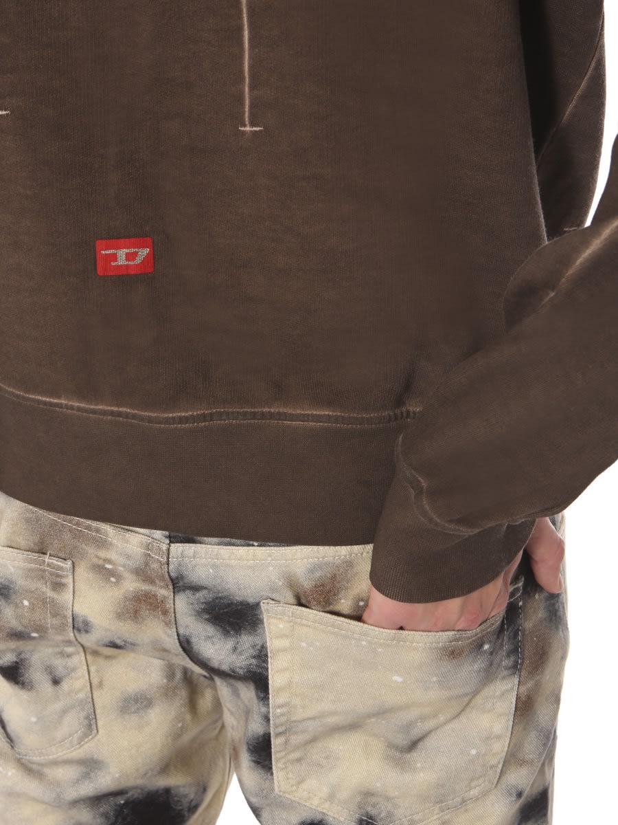 Diesel A Cold Wall Sweatshirt In Brown