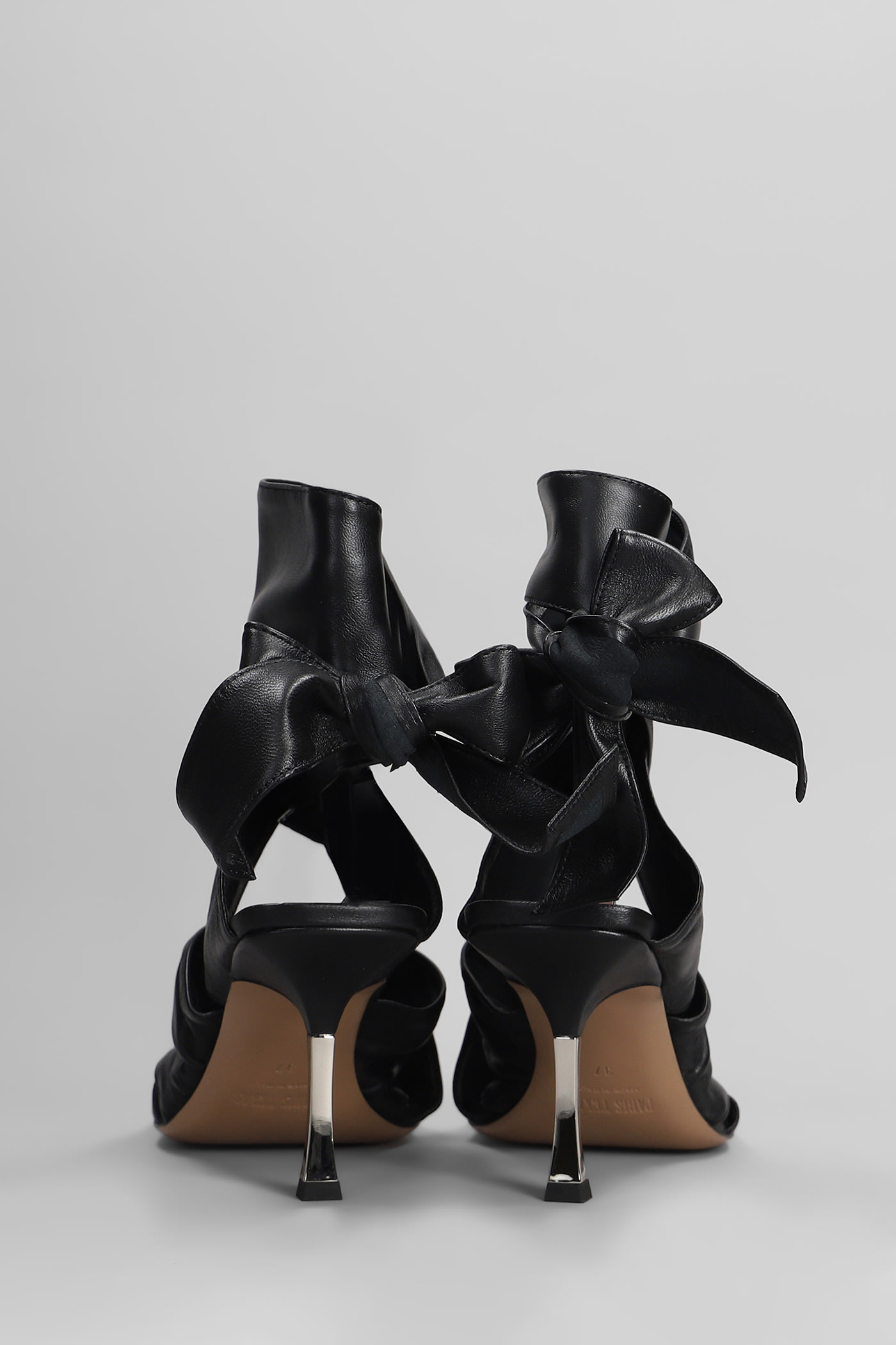 Shop Paris Texas Lorena Sandals In Black Leather