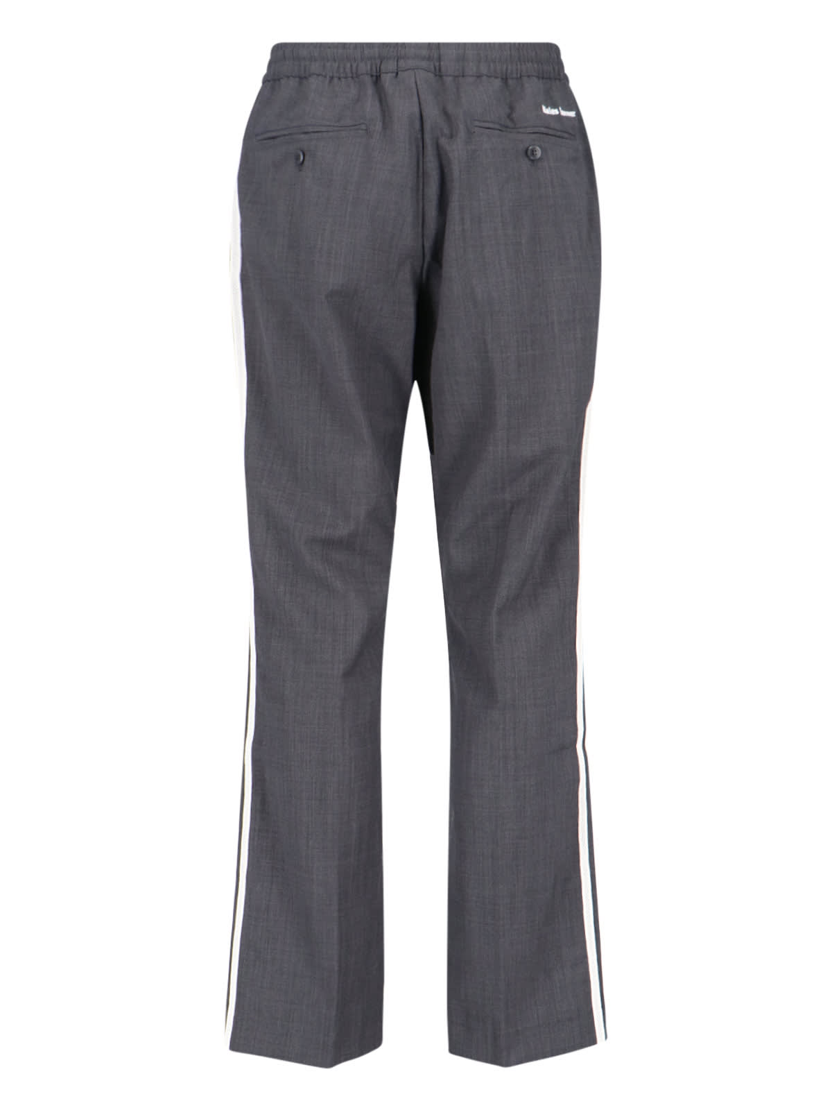 Adidas Originals By Wales Bonner Wool Blend Sports Pants In Gray