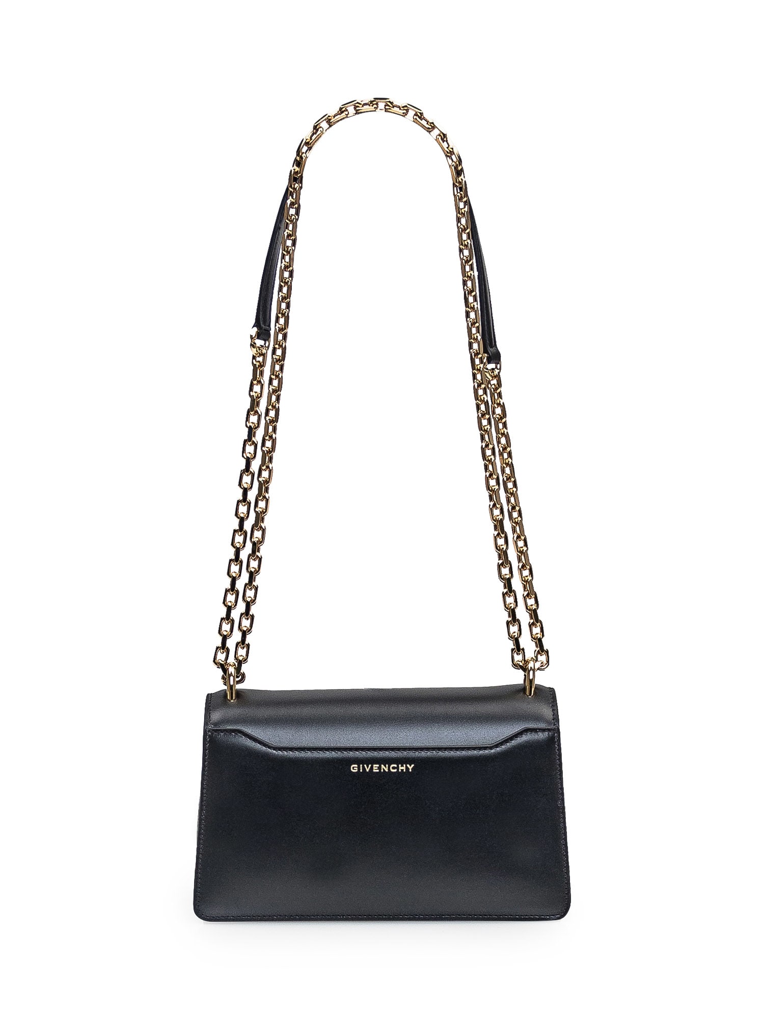 Shop Givenchy Chain 4g Bag In Black