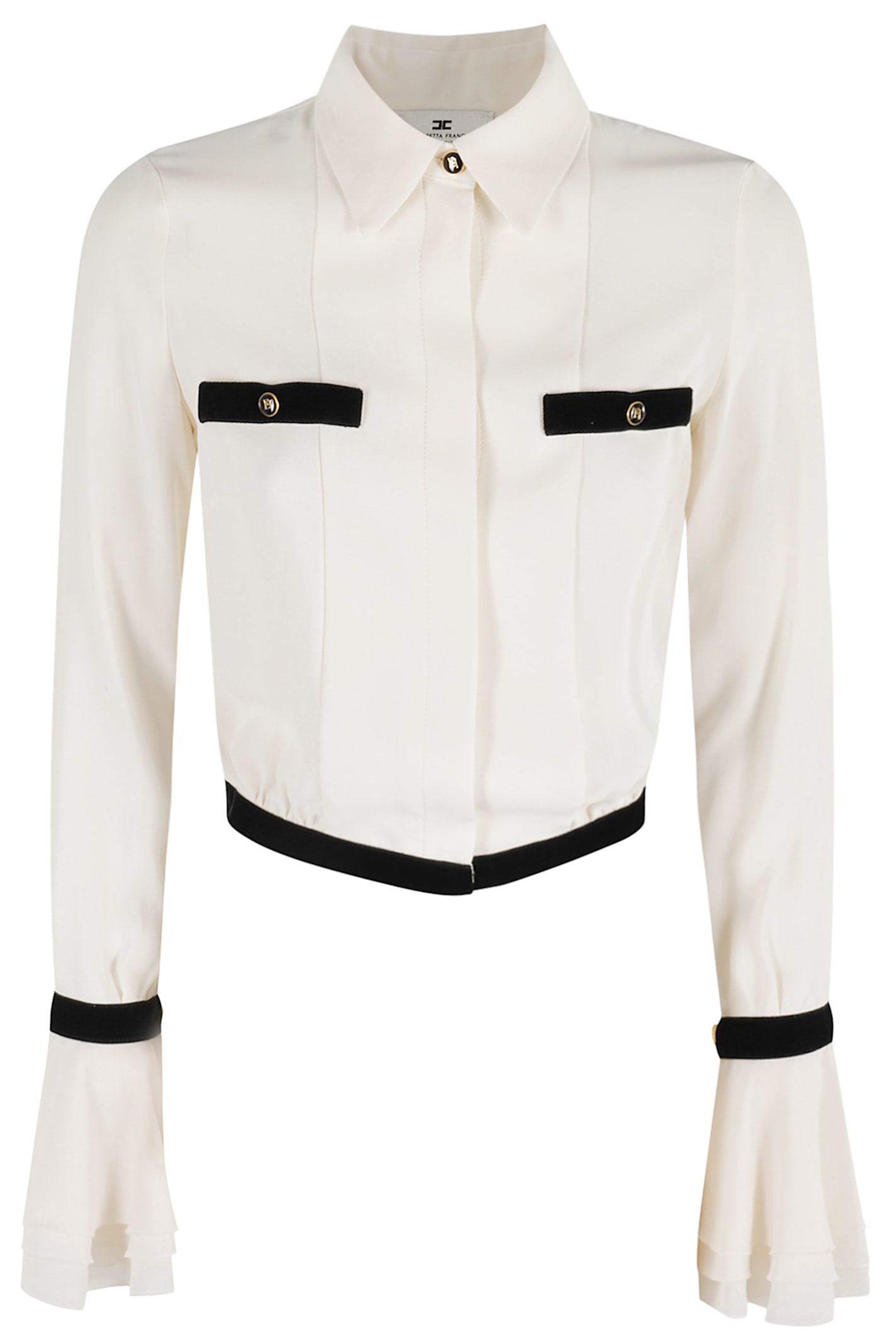 Elisabetta Franchi Camicia In White