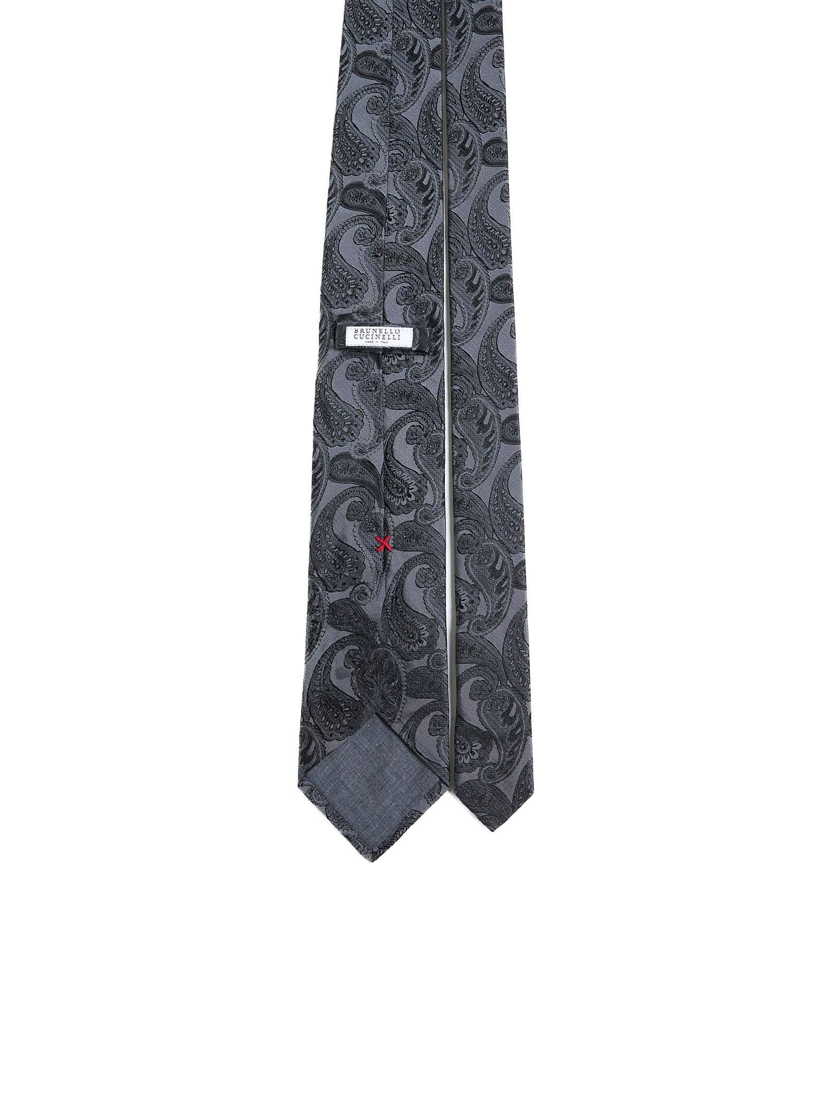 Shop Brunello Cucinelli Tie In Black