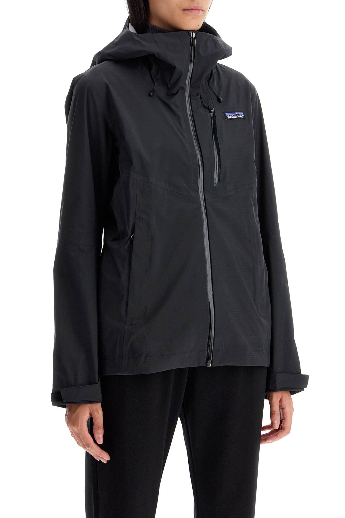 Shop Patagonia Water-repellent Granite Crest Jacket With In Black (black)