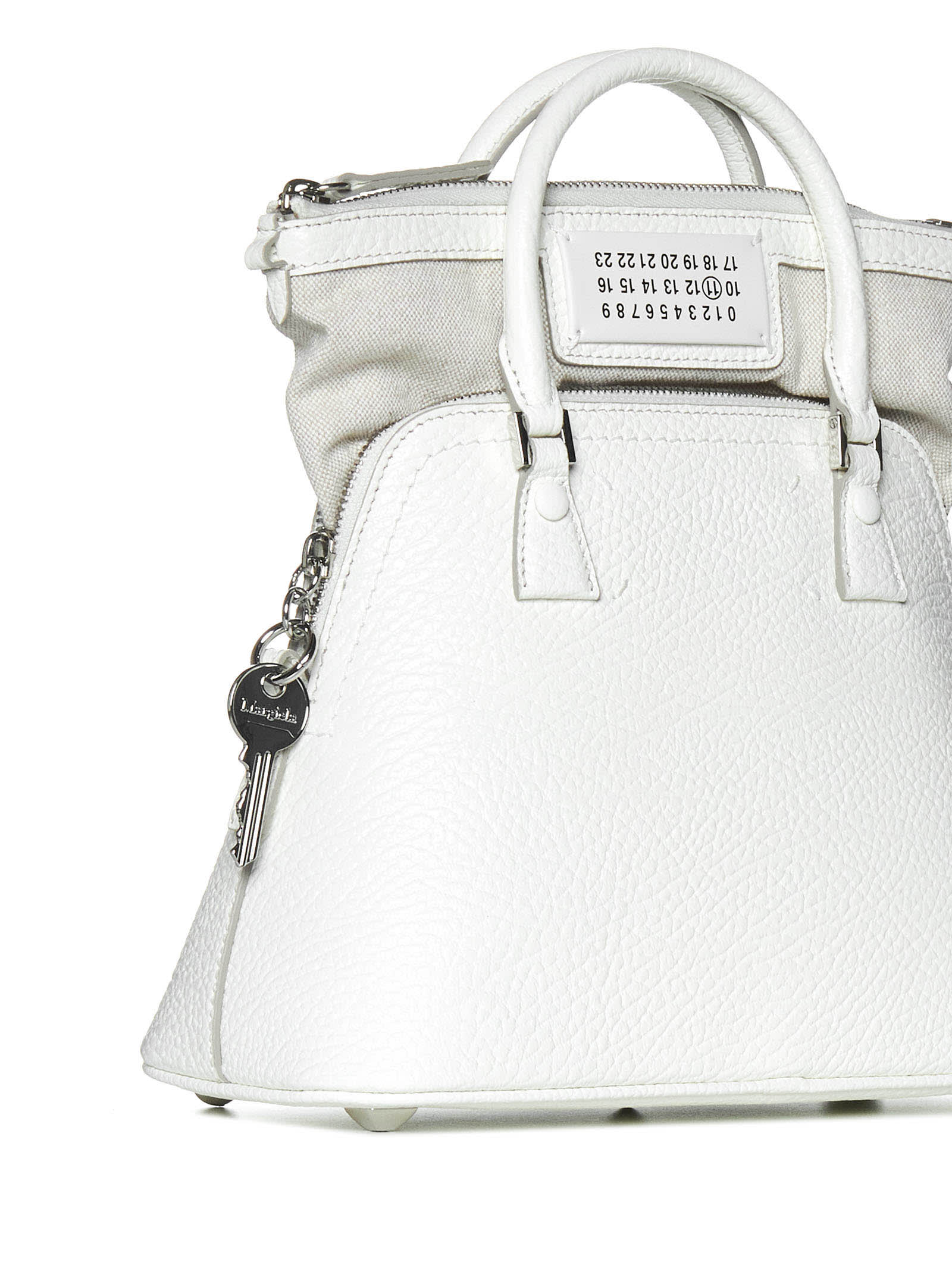 Maison Margiela 5ac Classique Micro Bag In White
