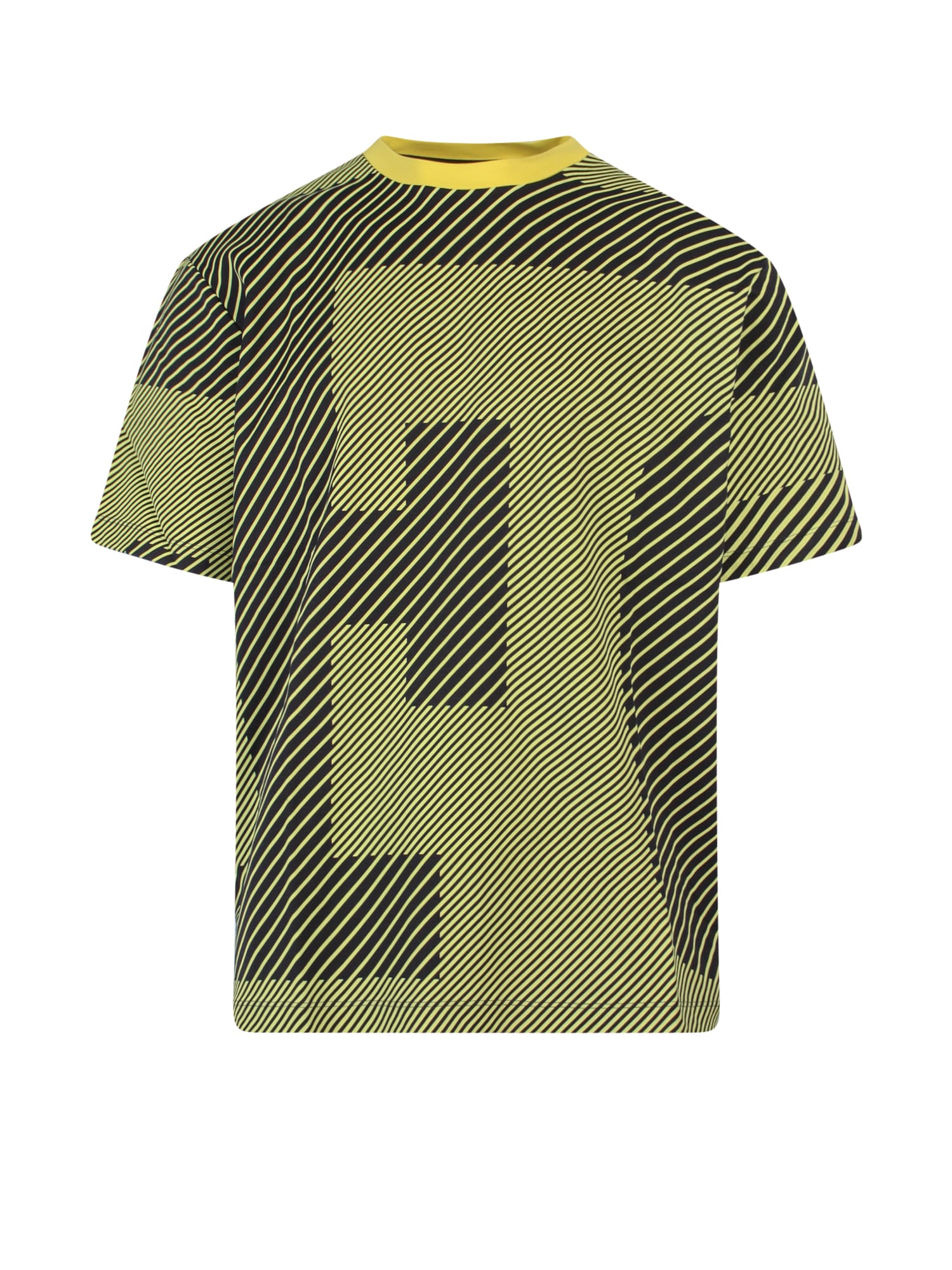 Shop Ferrari T-shirt In Yellow
