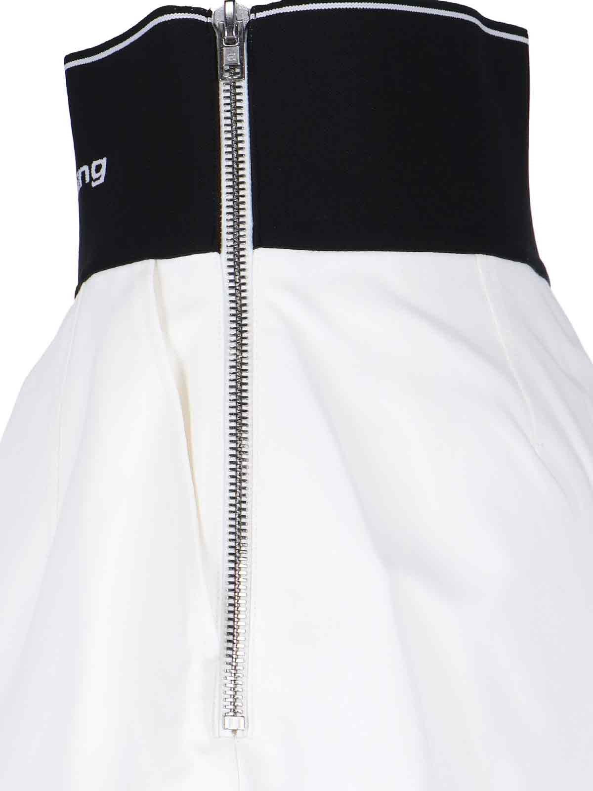 Shop Alexander Wang Logo Shorts In White