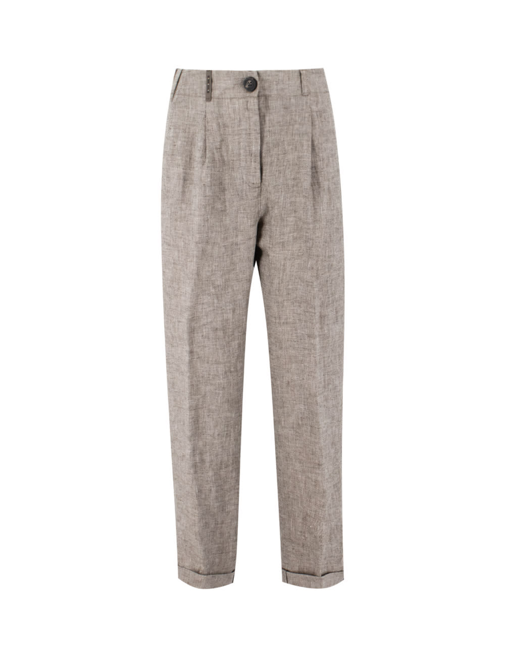 Peserico Trousers In Seppia