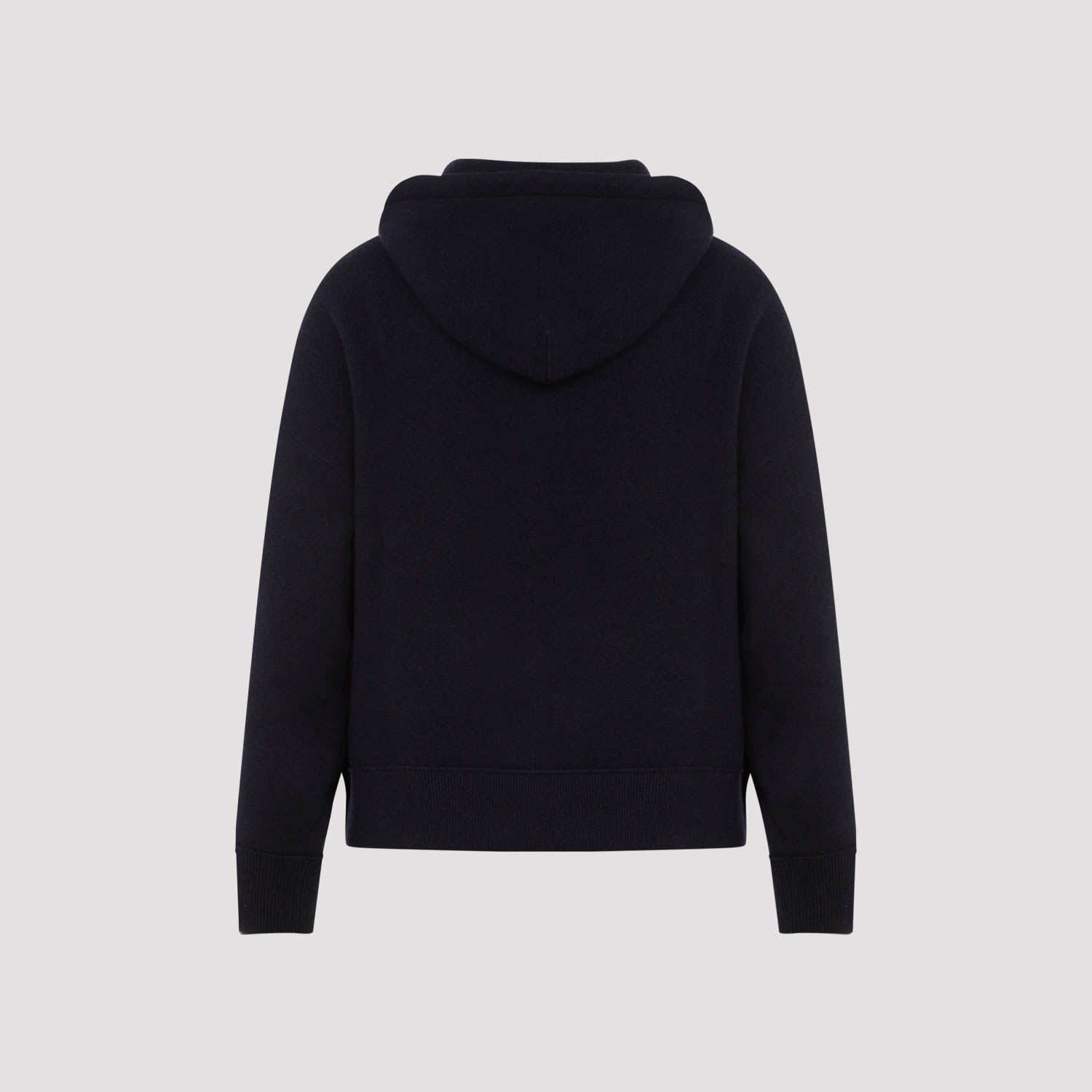 Shop Bottega Veneta Cashmere Hoodie In Navy