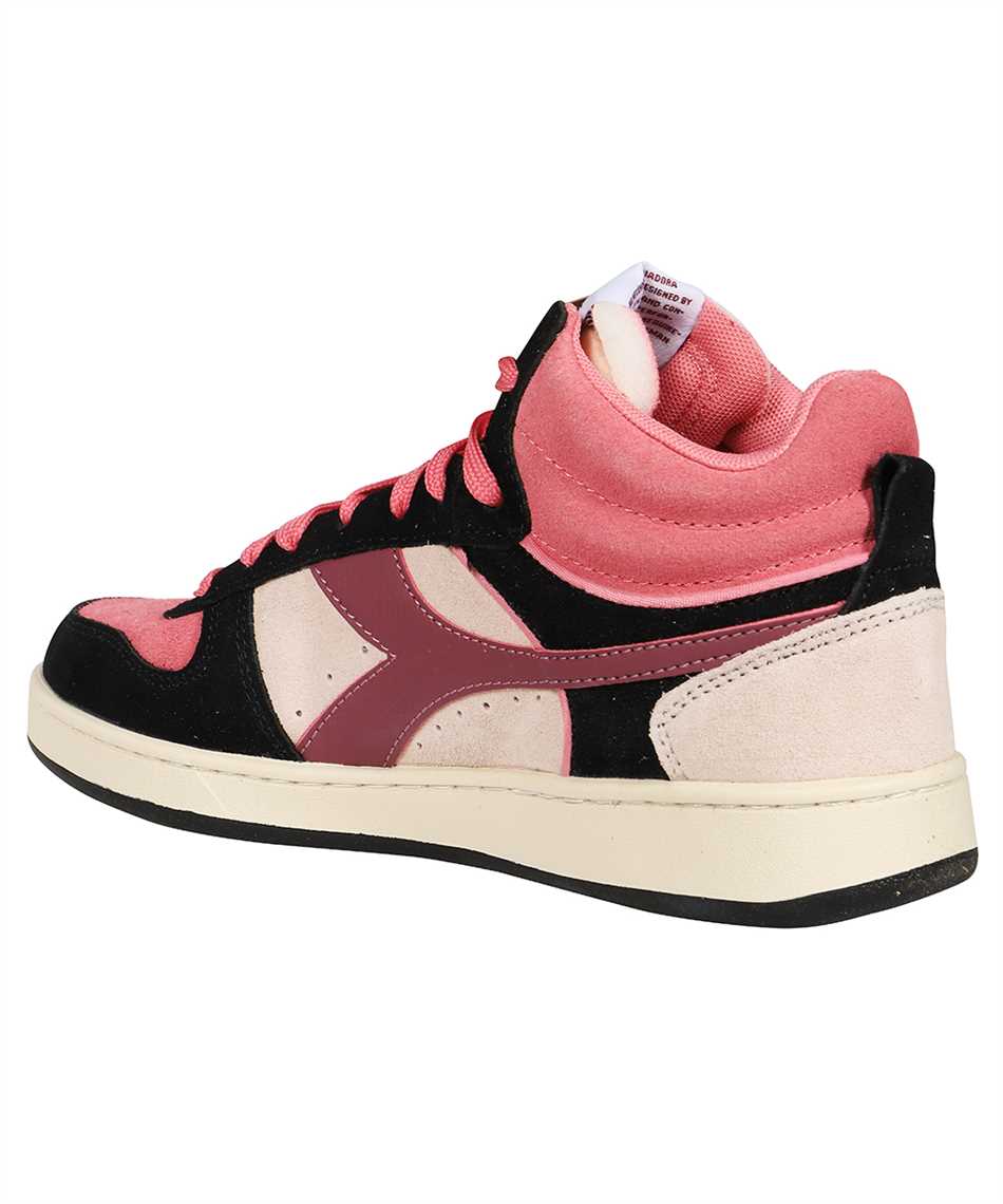 Shop Diadora Suede High-top Sneakers In Pink