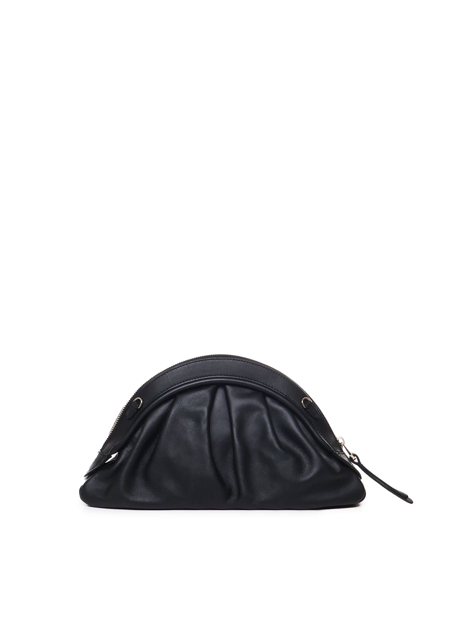 Shop Coccinelle Cheek Clutch In Black