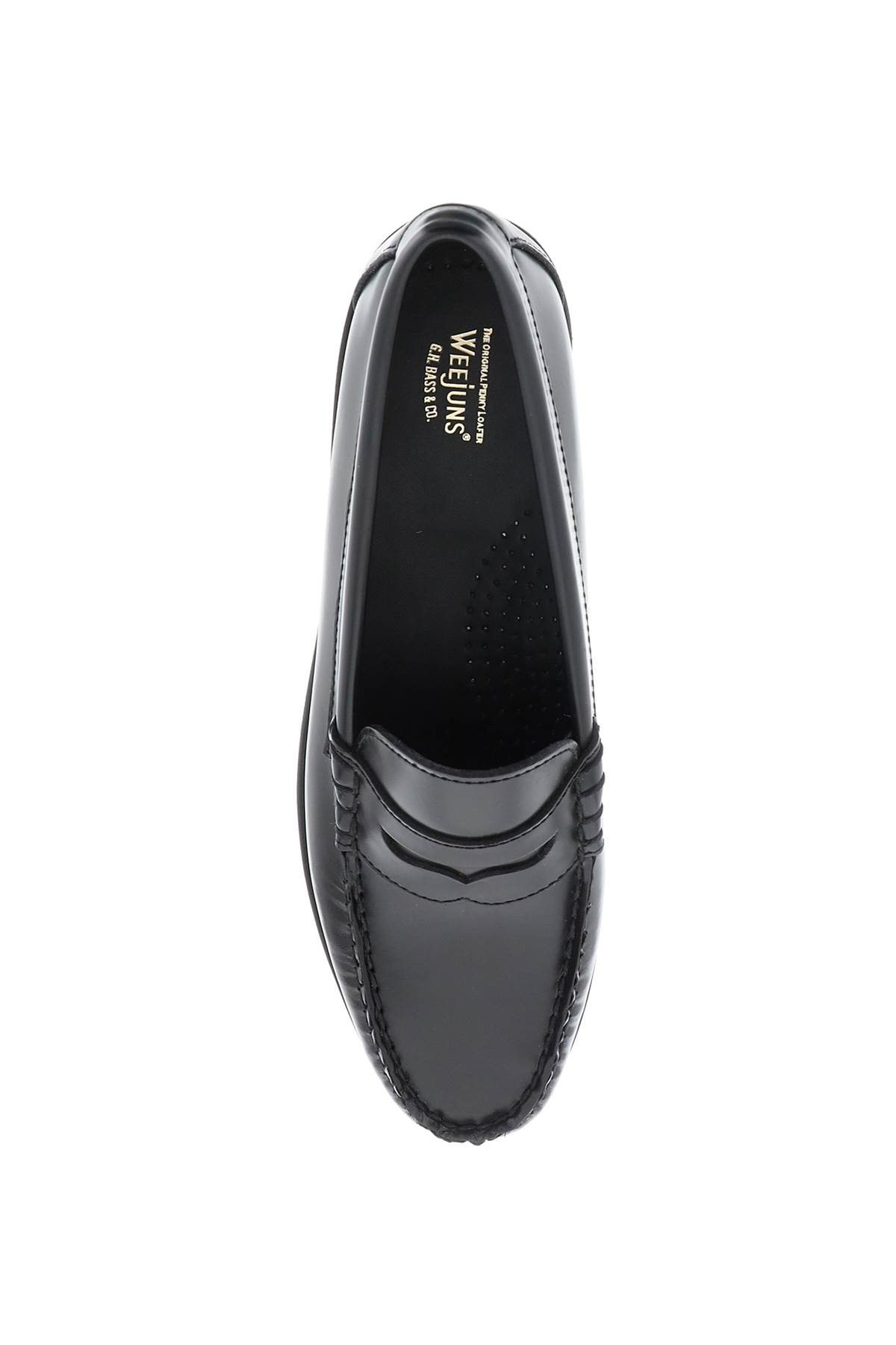 Shop G.h.bass &amp; Co. Weejuns 90s Mocassins In Black