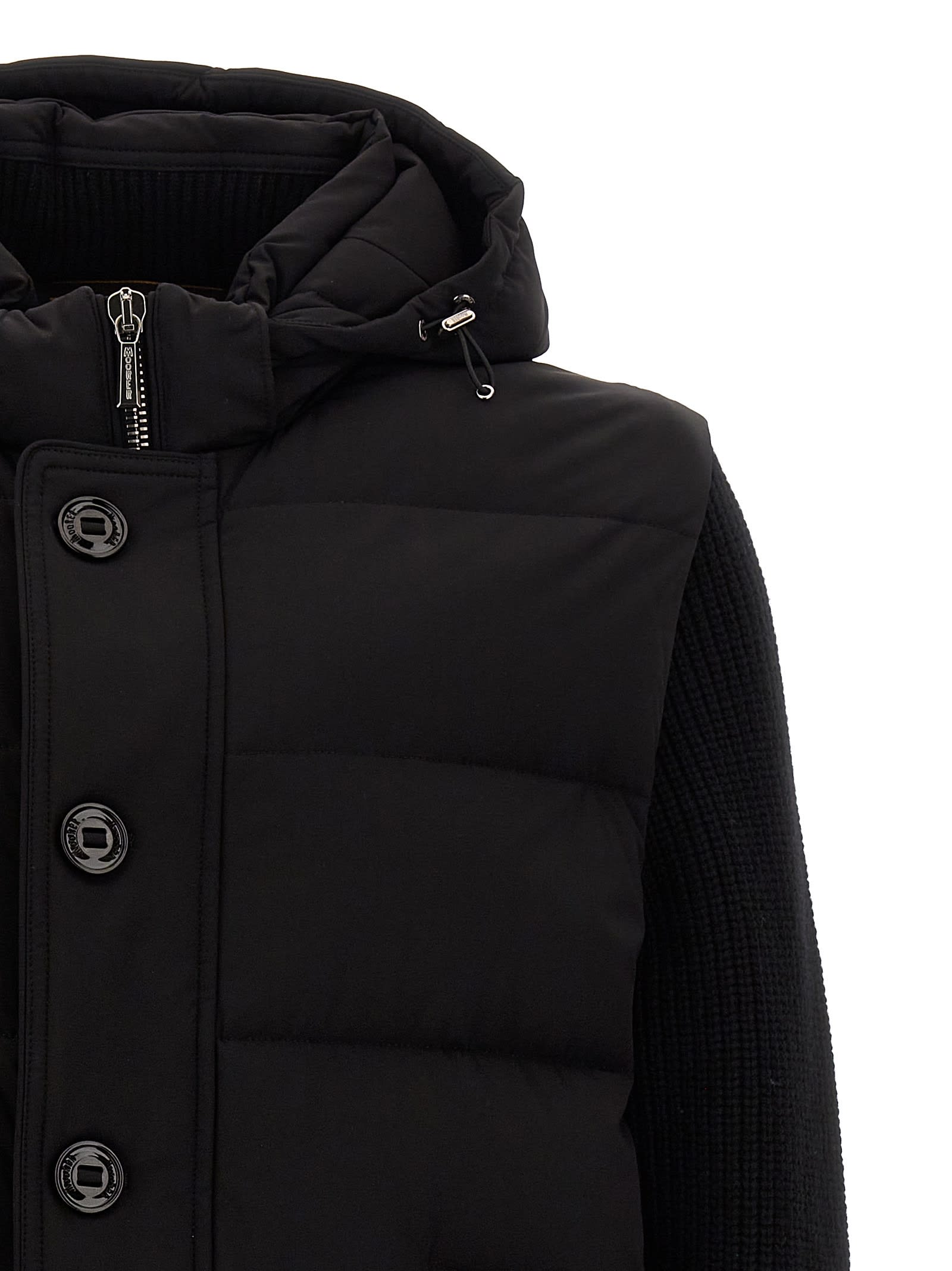 Moorer Foscolo Down Jacket In Black