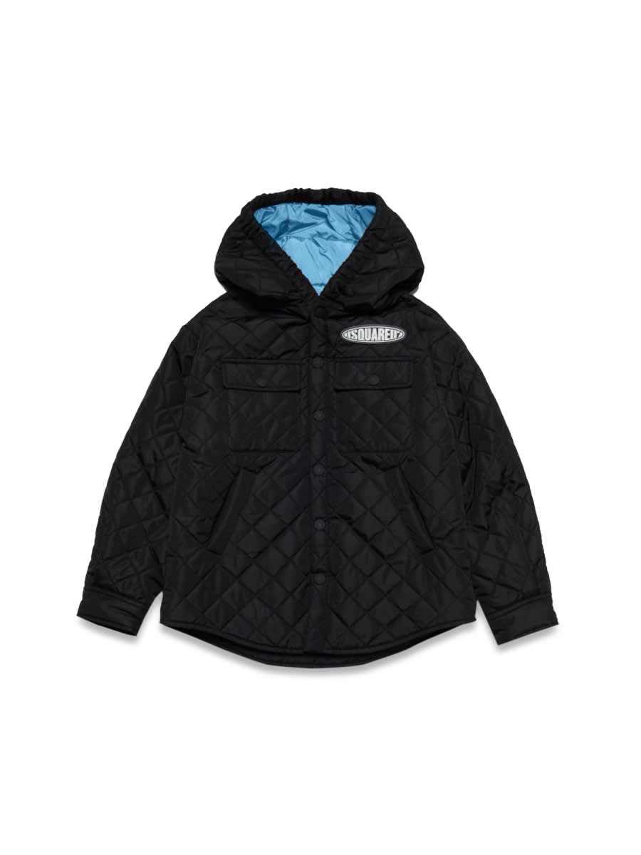 Dsquared2 Kids' Sports Jacket In Black