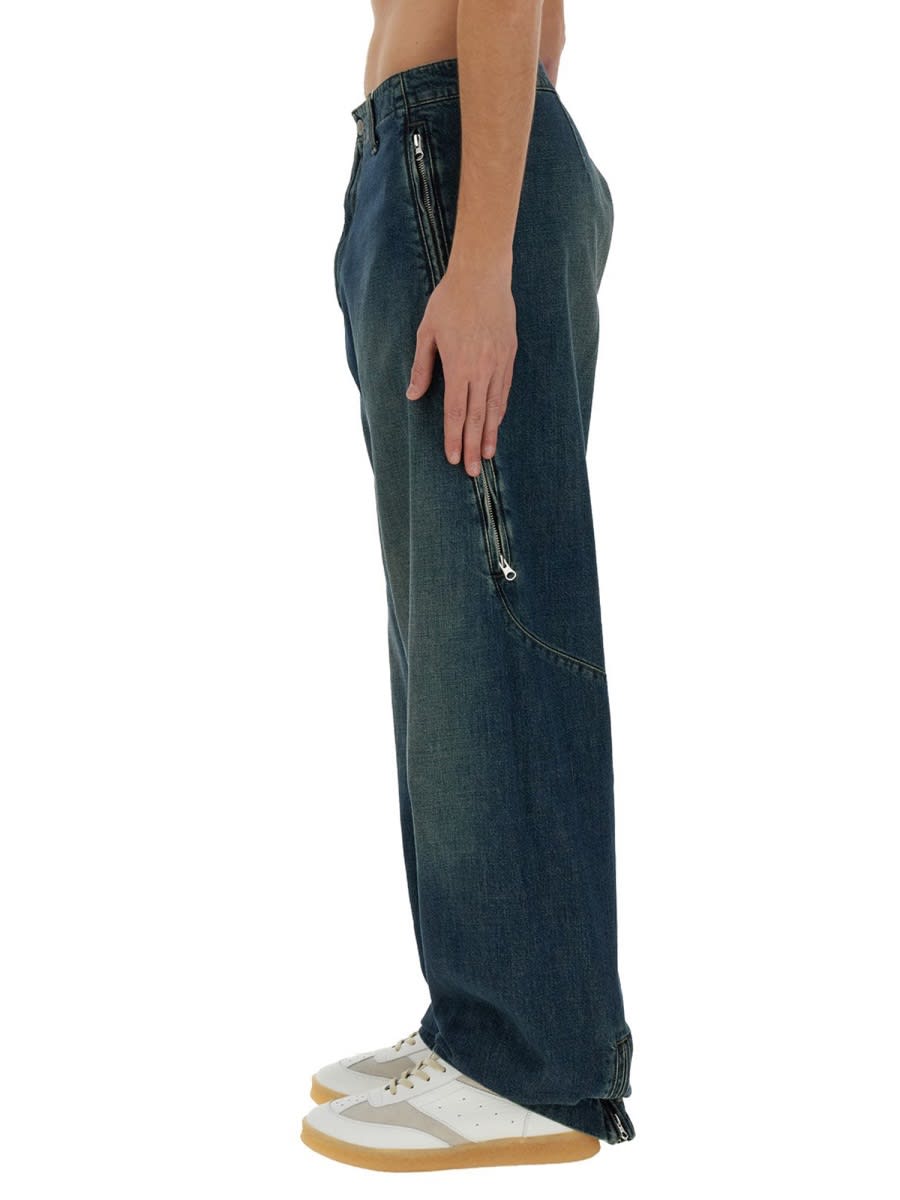 Shop Mm6 Maison Margiela Denim Pants