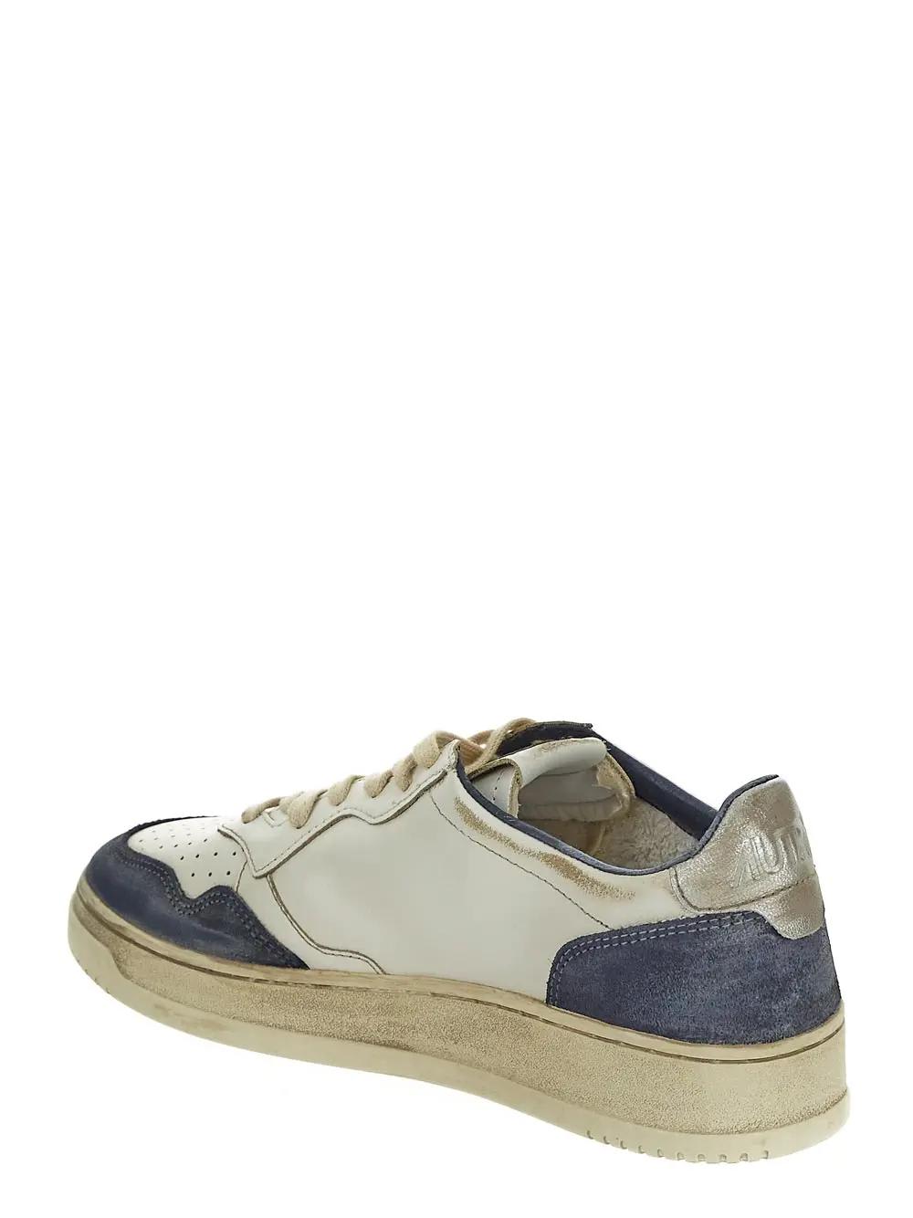 Autry White Super Vintage Sneakers In White