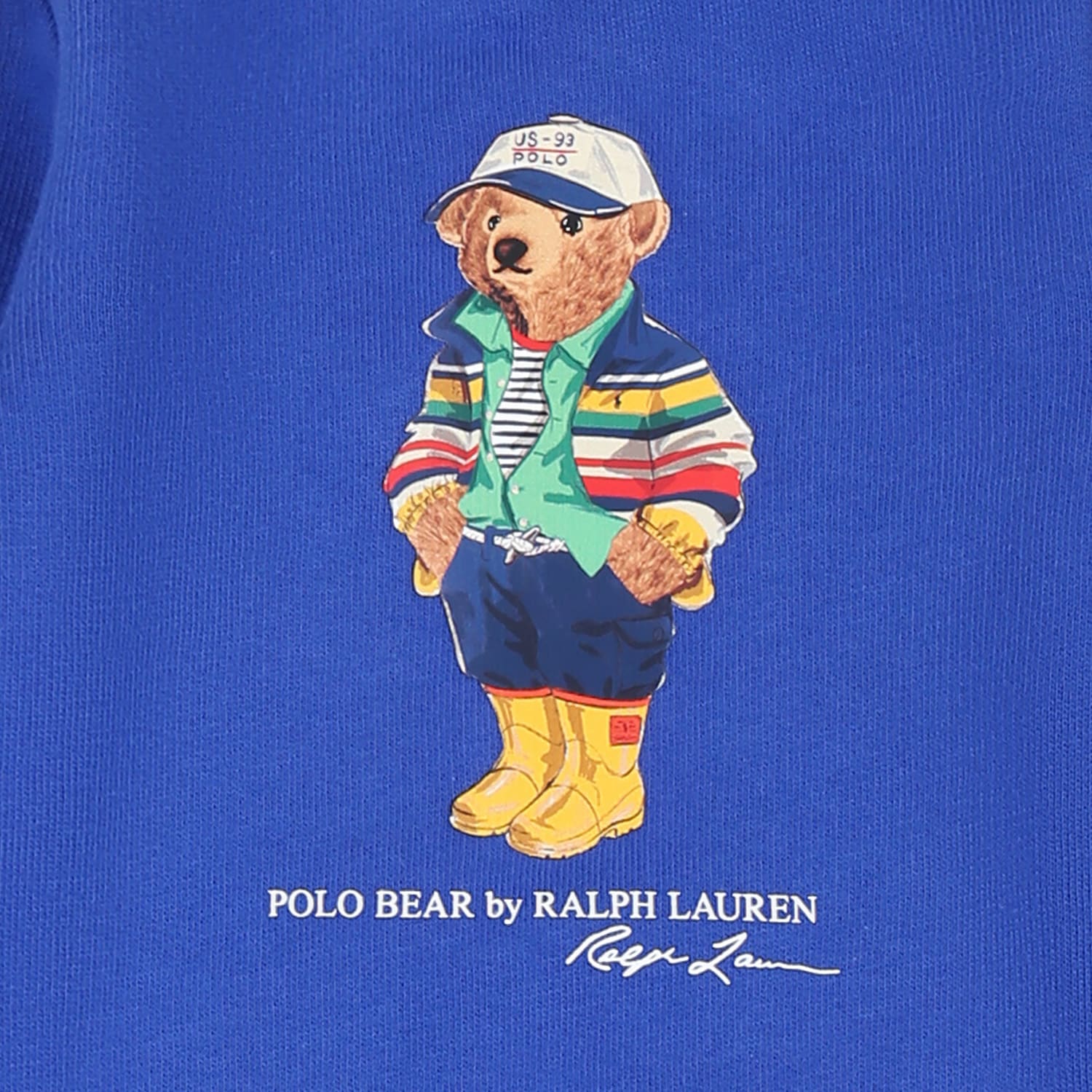 Ralph Lauren Light Blue Babygrow For Baby Boy With Polo Bear