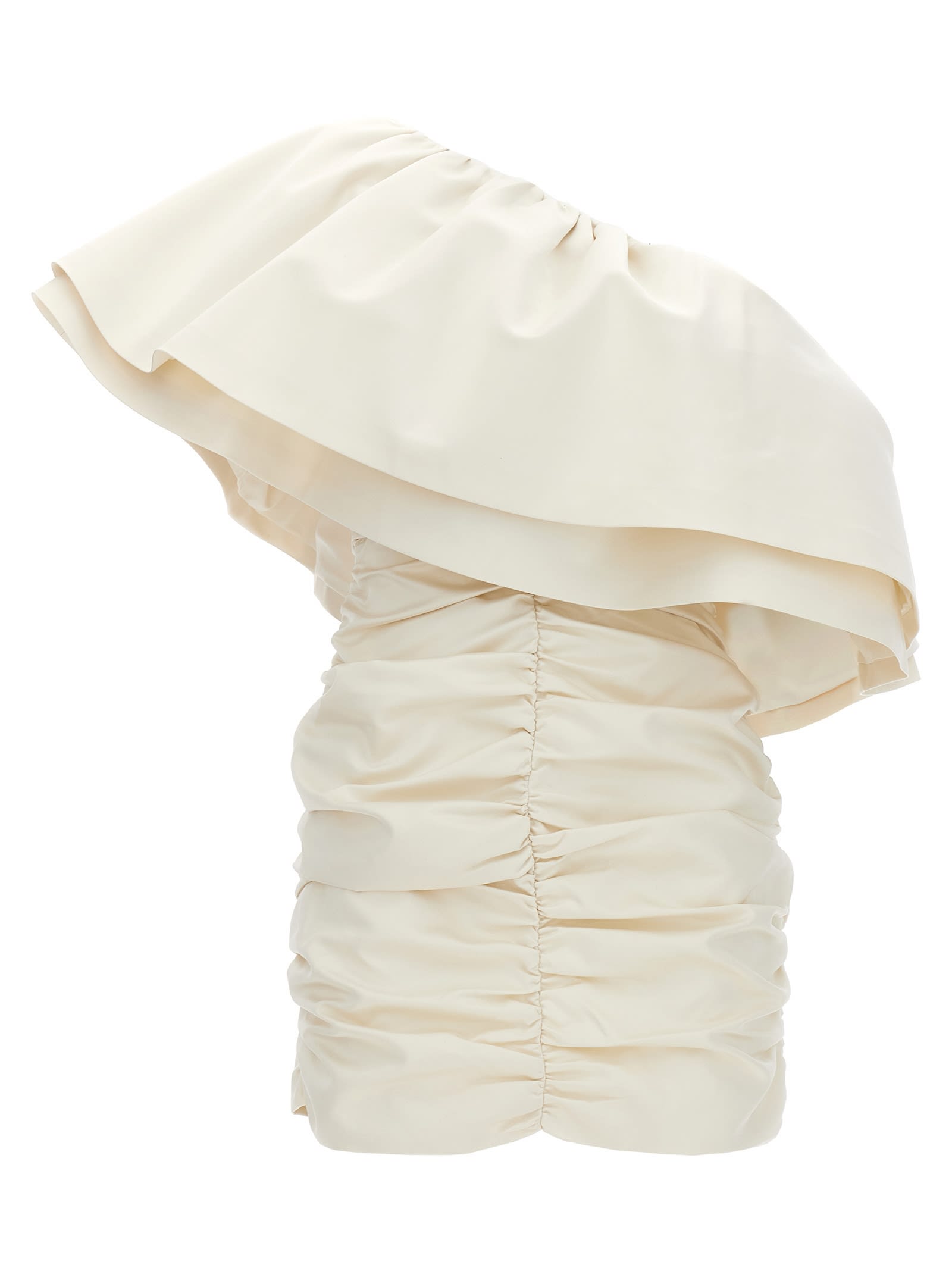 Shop Rotate Birger Christensen Bridal Capsule Ruffle Dress In White