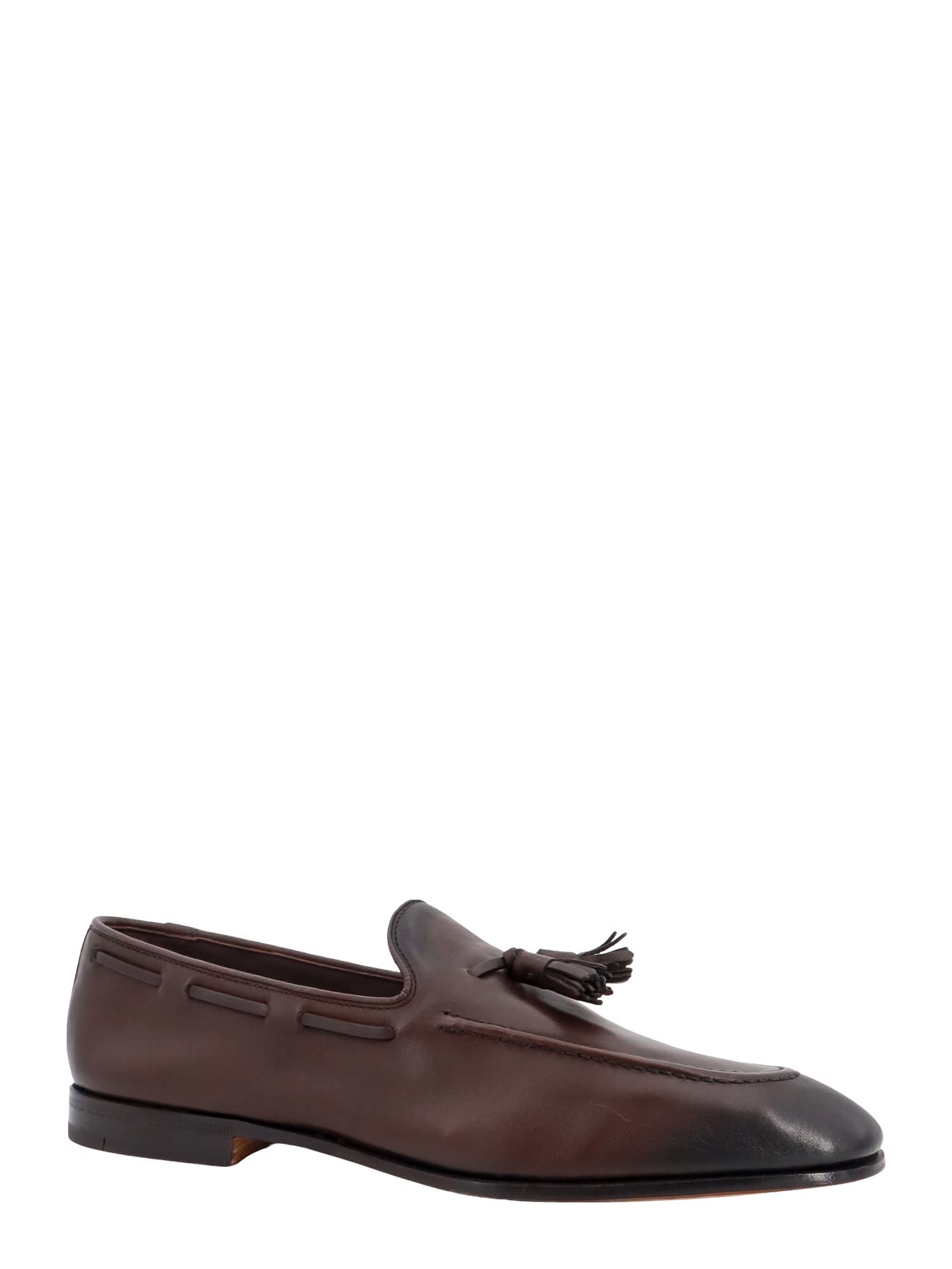 Shop Church's Maidstone Loafer In Burnt