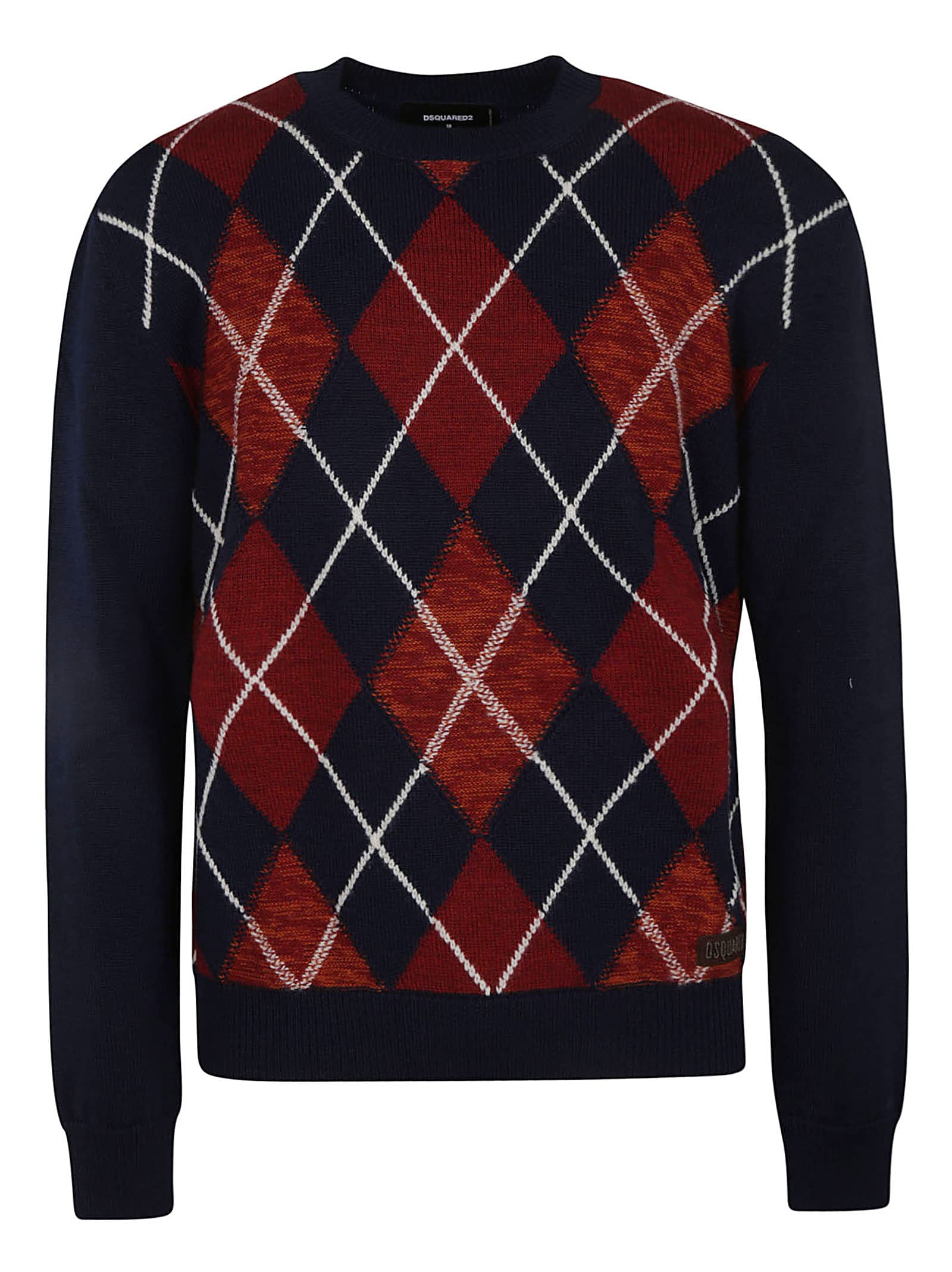 Dsquared2 Argyle Sweater