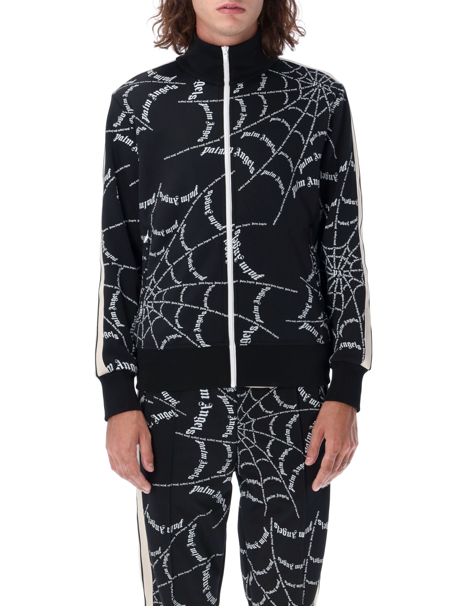Palm Angels Spider Web Classic Track Jacket