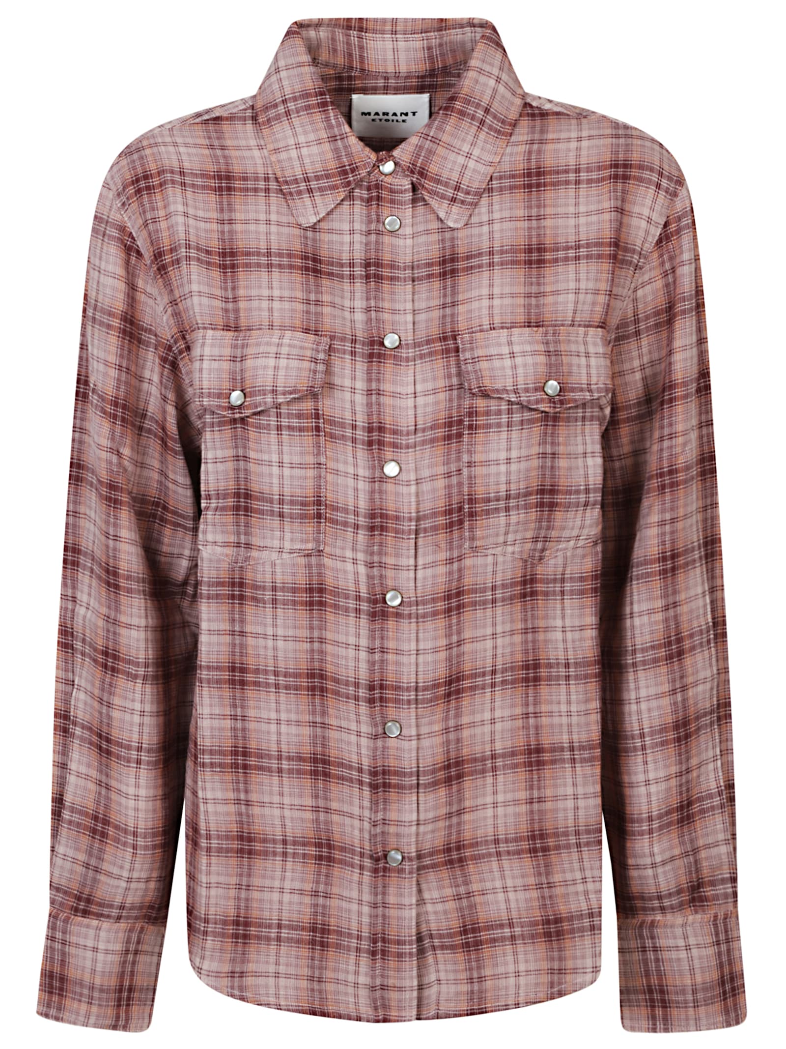 Isabel Marant Étoile Yalisa Shirt In Brown