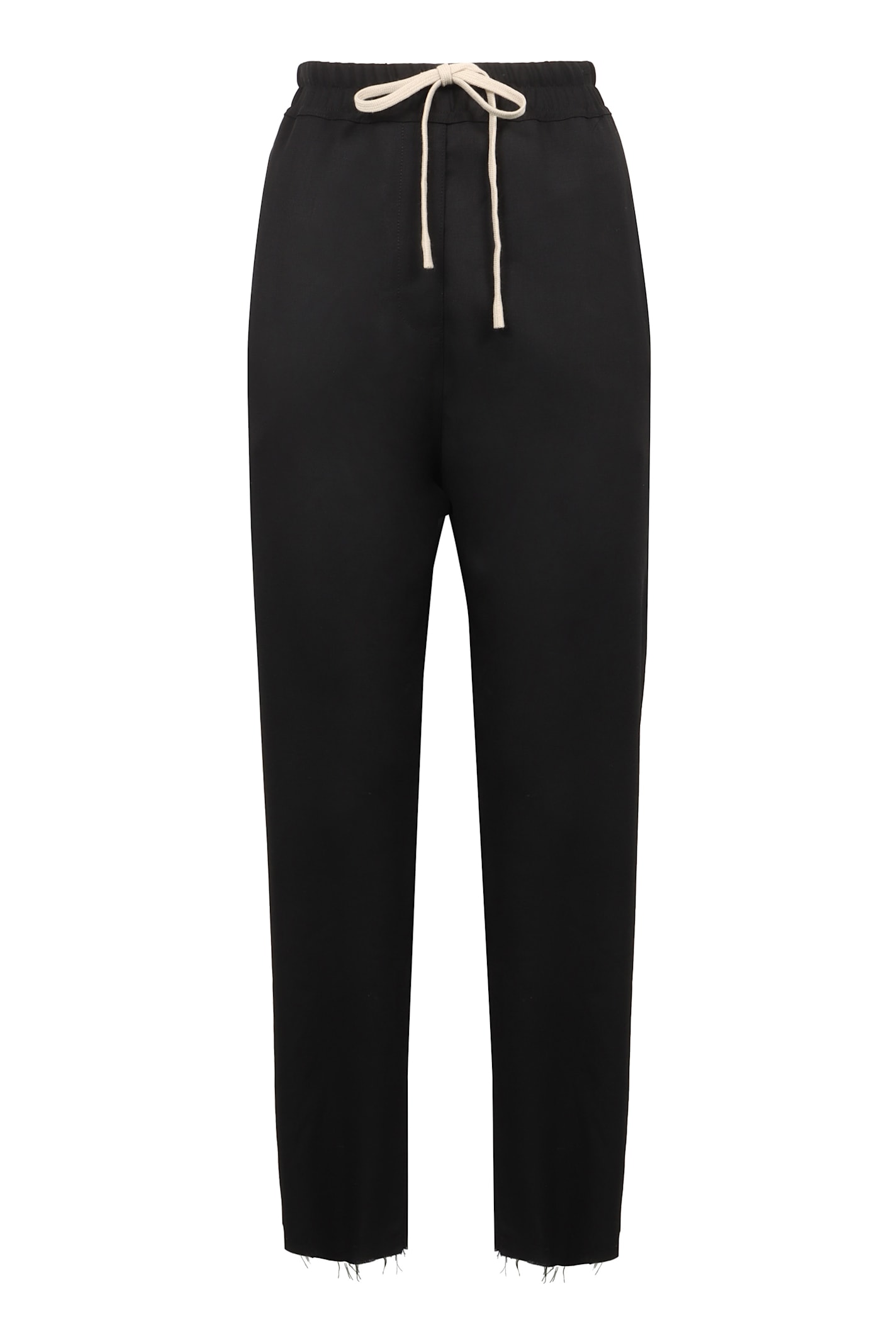 Wool Cropped Trousers