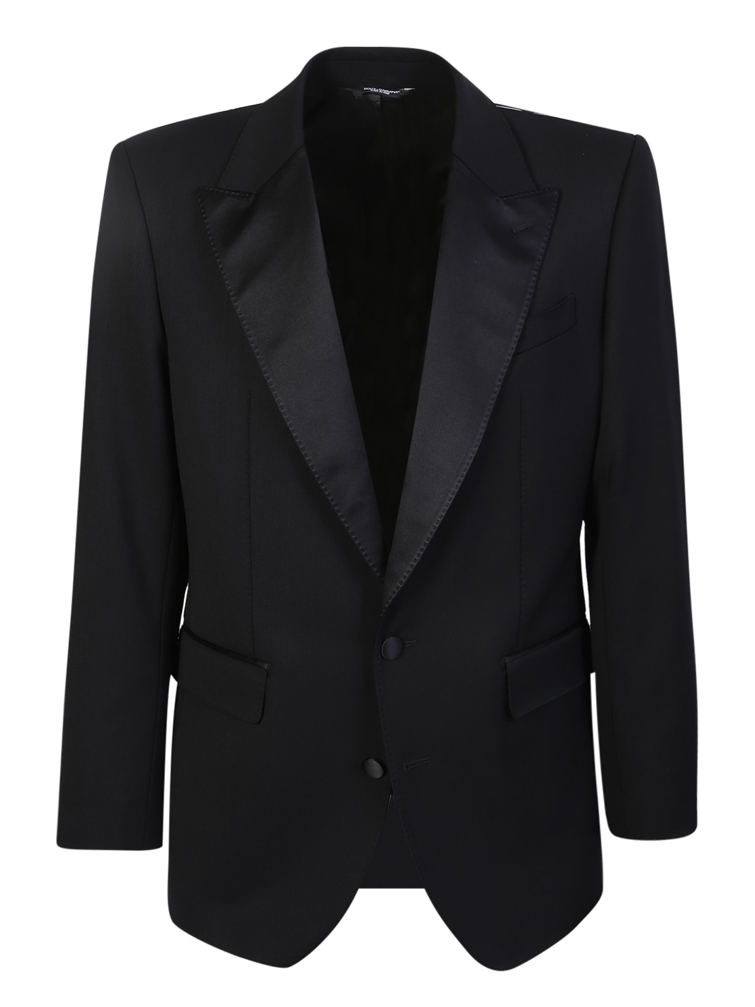 Shop Dolce & Gabbana Single-breasted Suit In Black