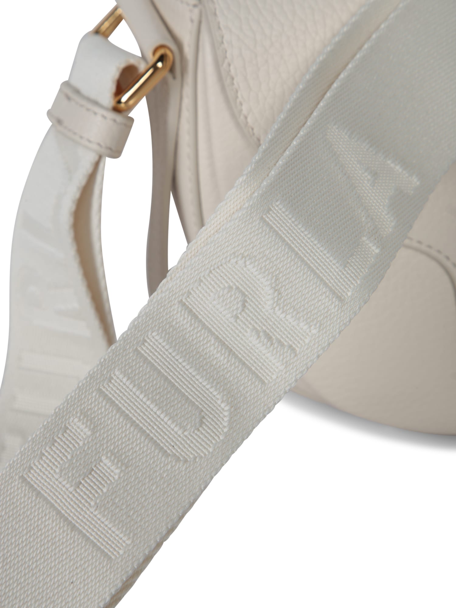 Furla Shoulder Bags With Adjustable Strap And Gold-tone Hardware In White