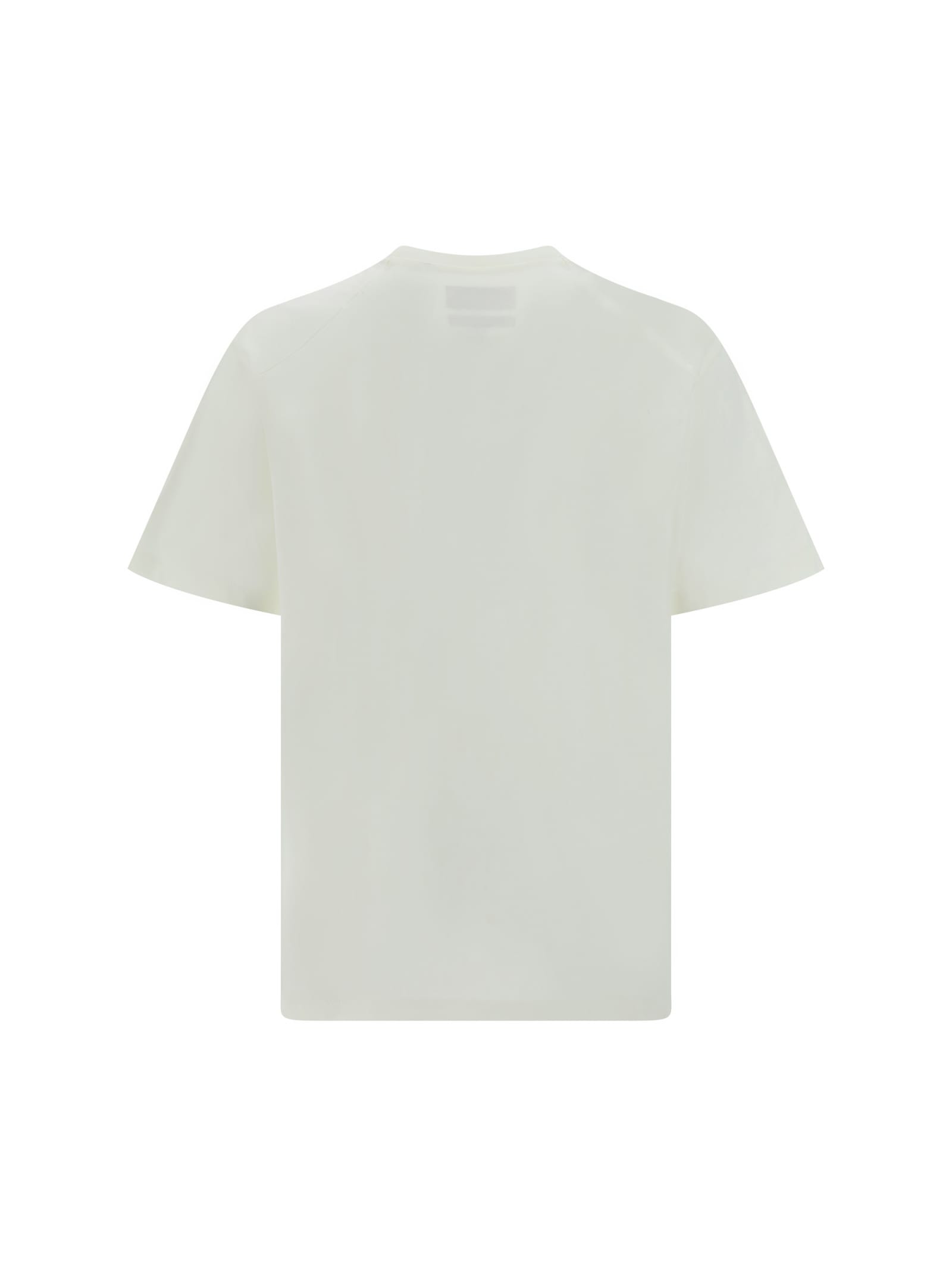 Shop Y-3 T-shirt In Owhite