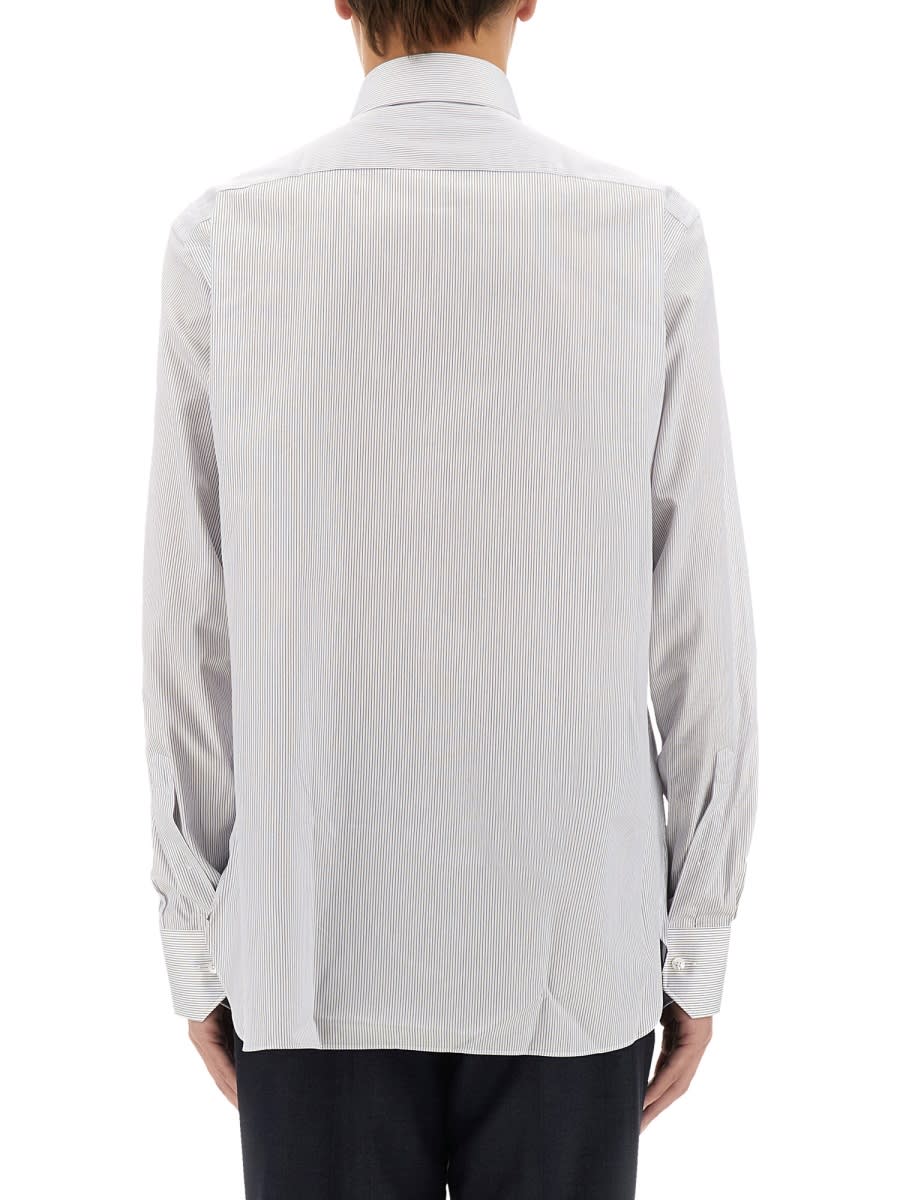 Shop Zegna Trophy Shirt In White