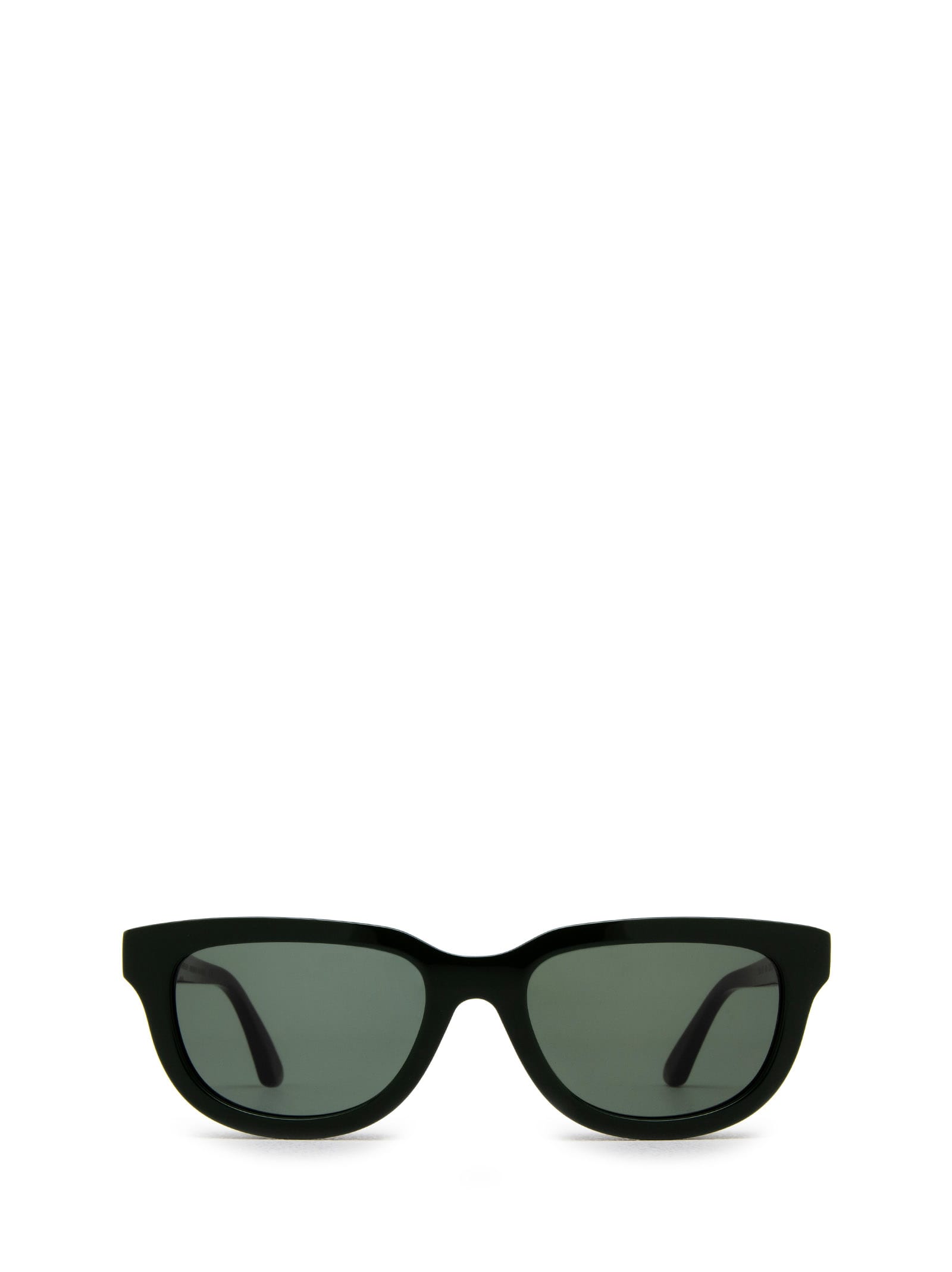 Shop Huma Lion Green Sunglasses