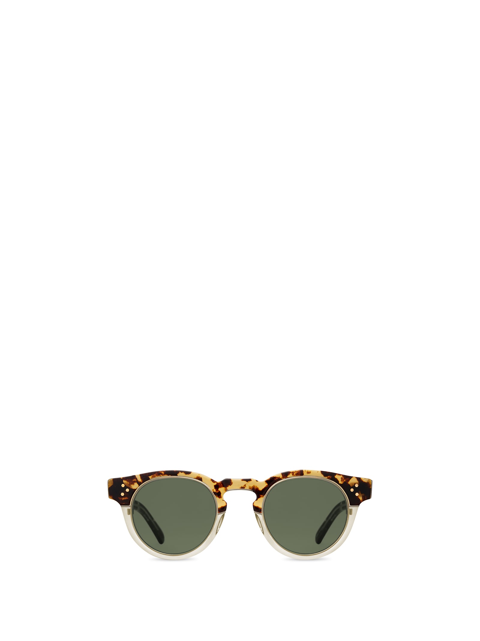 Kennedy S Bohemian Tortoise-12k Matte White Gold Sunglasses