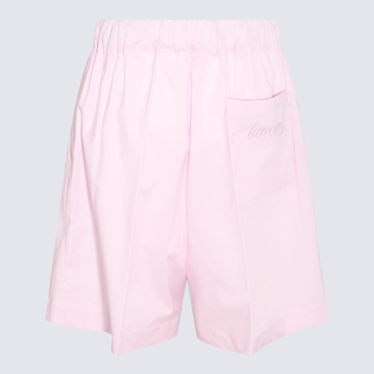 Laneus Pink Cotton Shorts