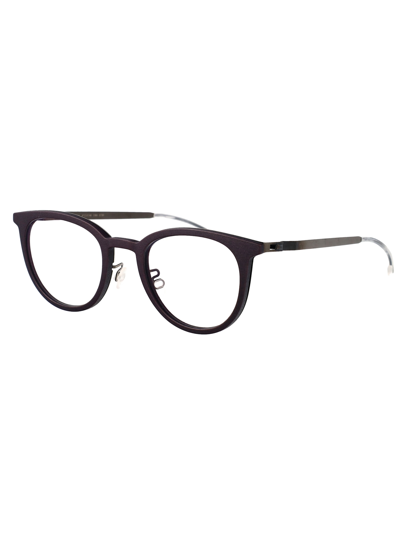 Mykita Sindal Glasses In 559 Mh60 Slate Grey Shin