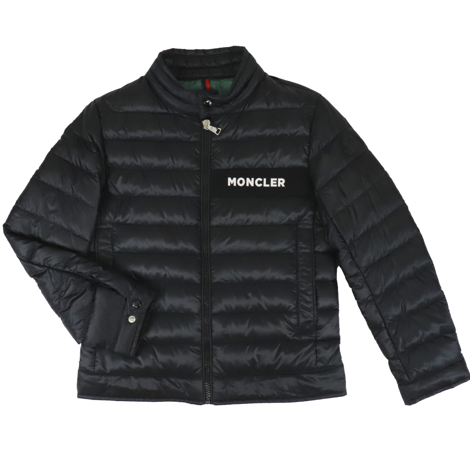 Shop Moncler Nasses Down Jacket In Black