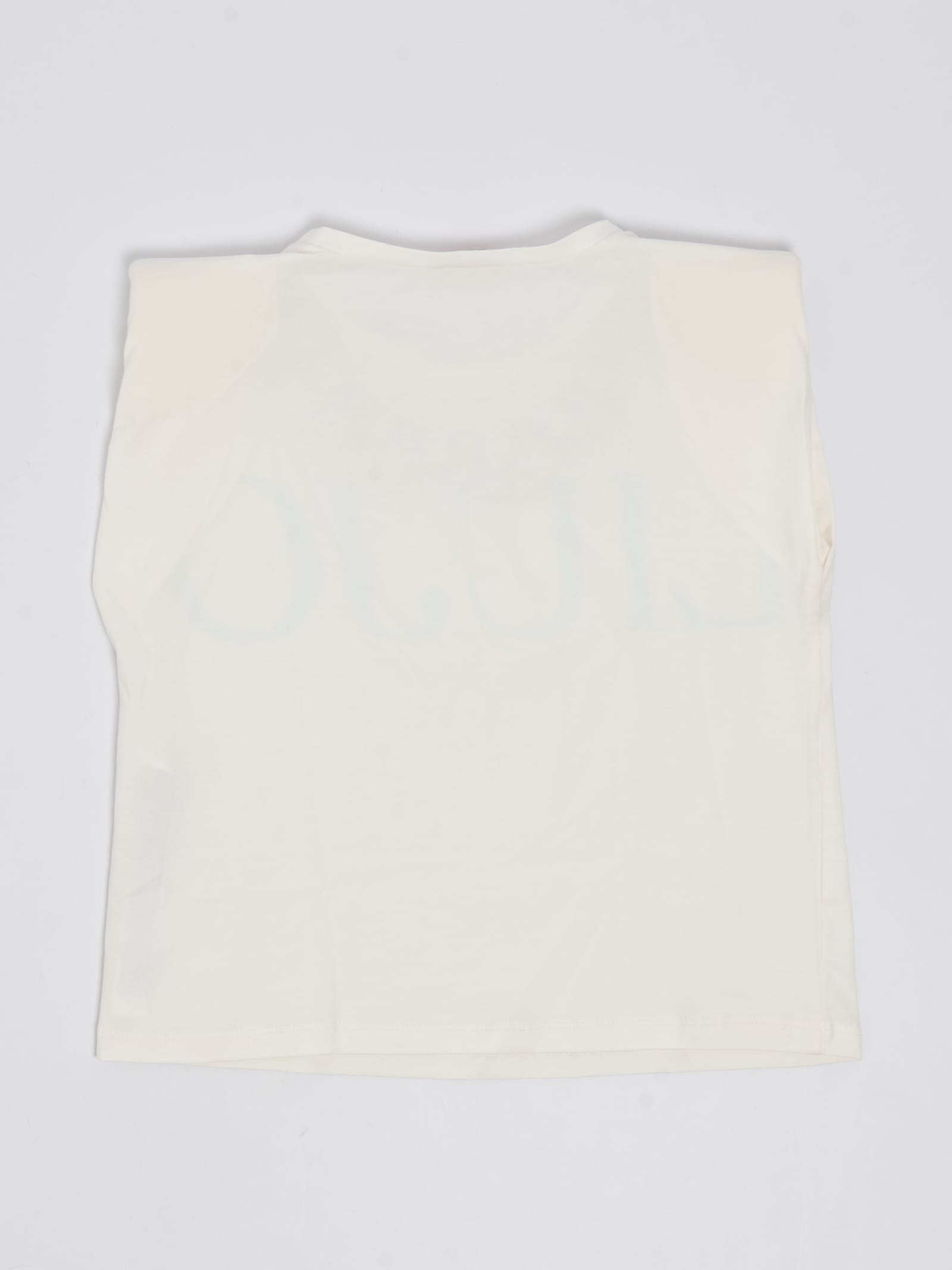 Shop Liu •jo T-shirt T-shirt In B.co-celeste