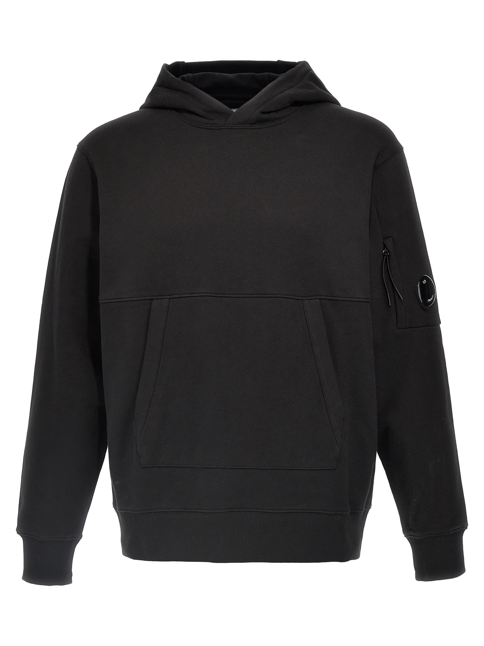 C. P. Company Logo Badge Hoodie