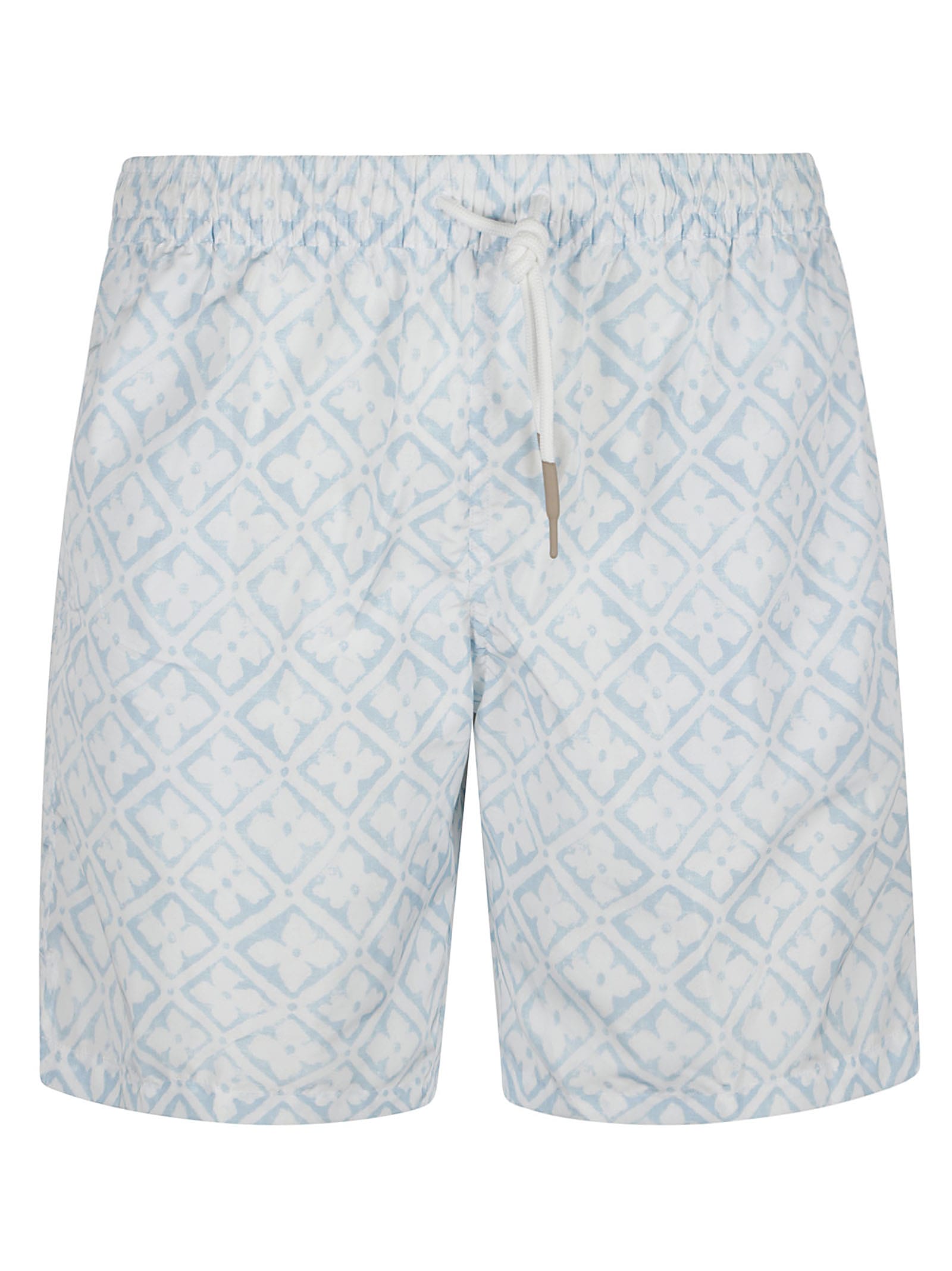 Monogram Print Shorts