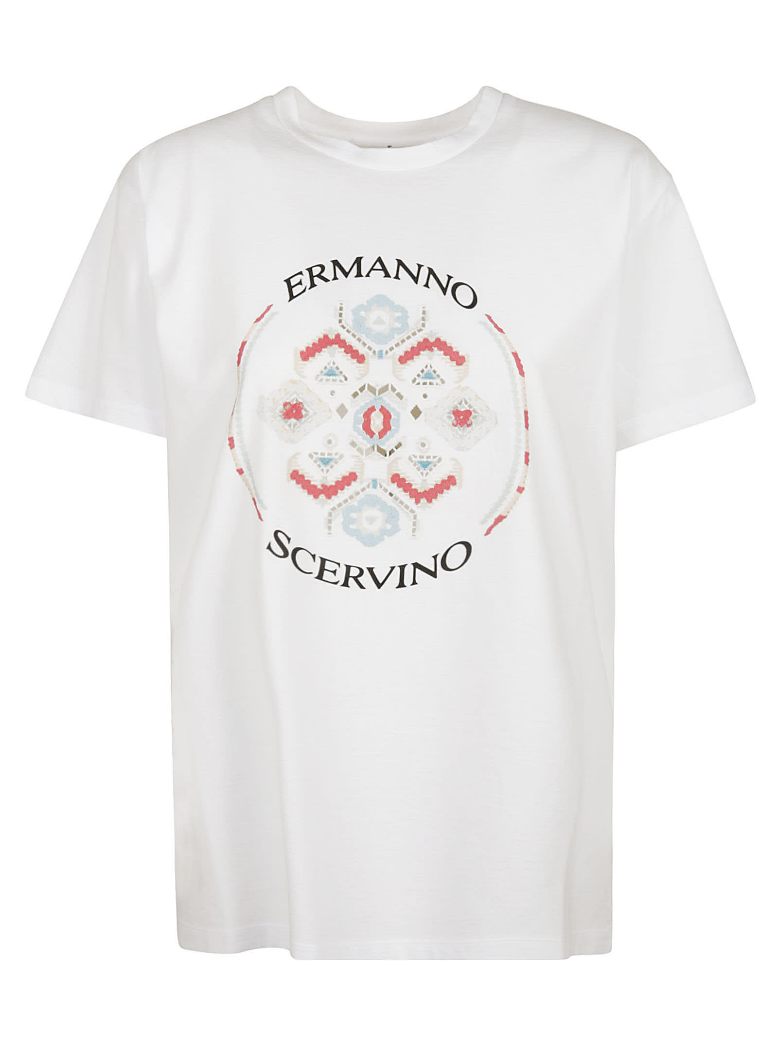 Ermanno Scervino Regular Logo Print T-shirt