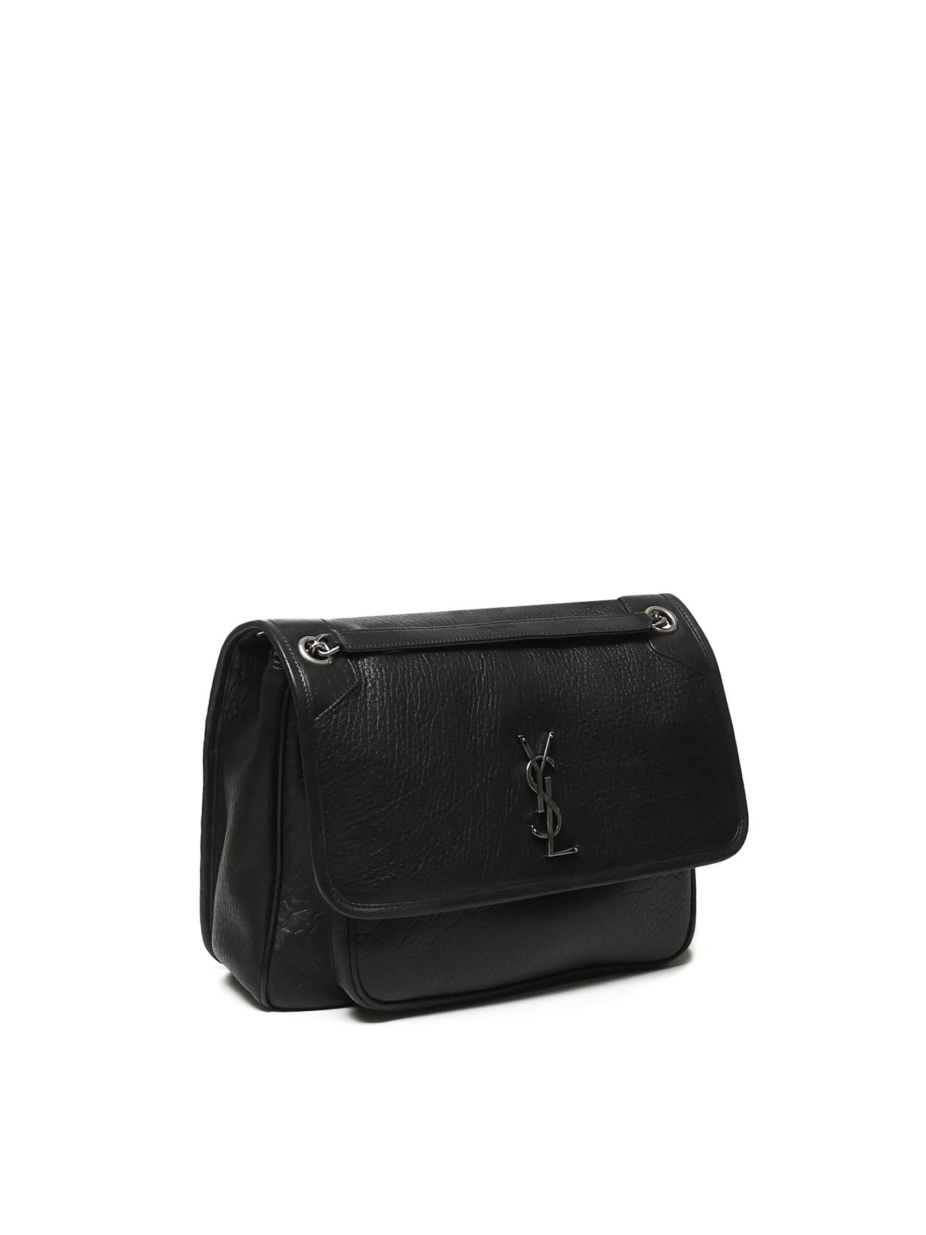 Shop Saint Laurent Niki Bag In Calfskin In Black