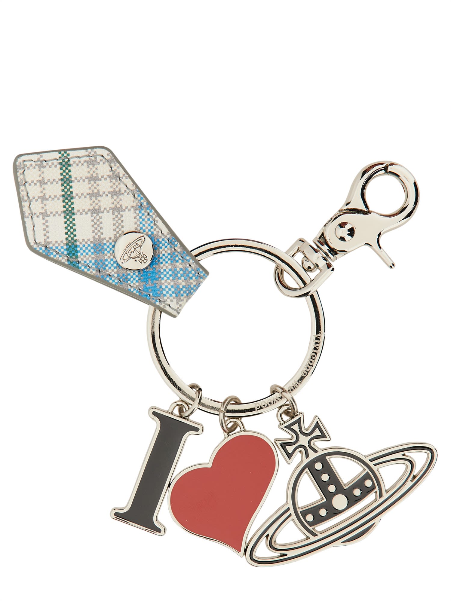 Vivienne Westwood Keychain Iloveorb In Multicolor
