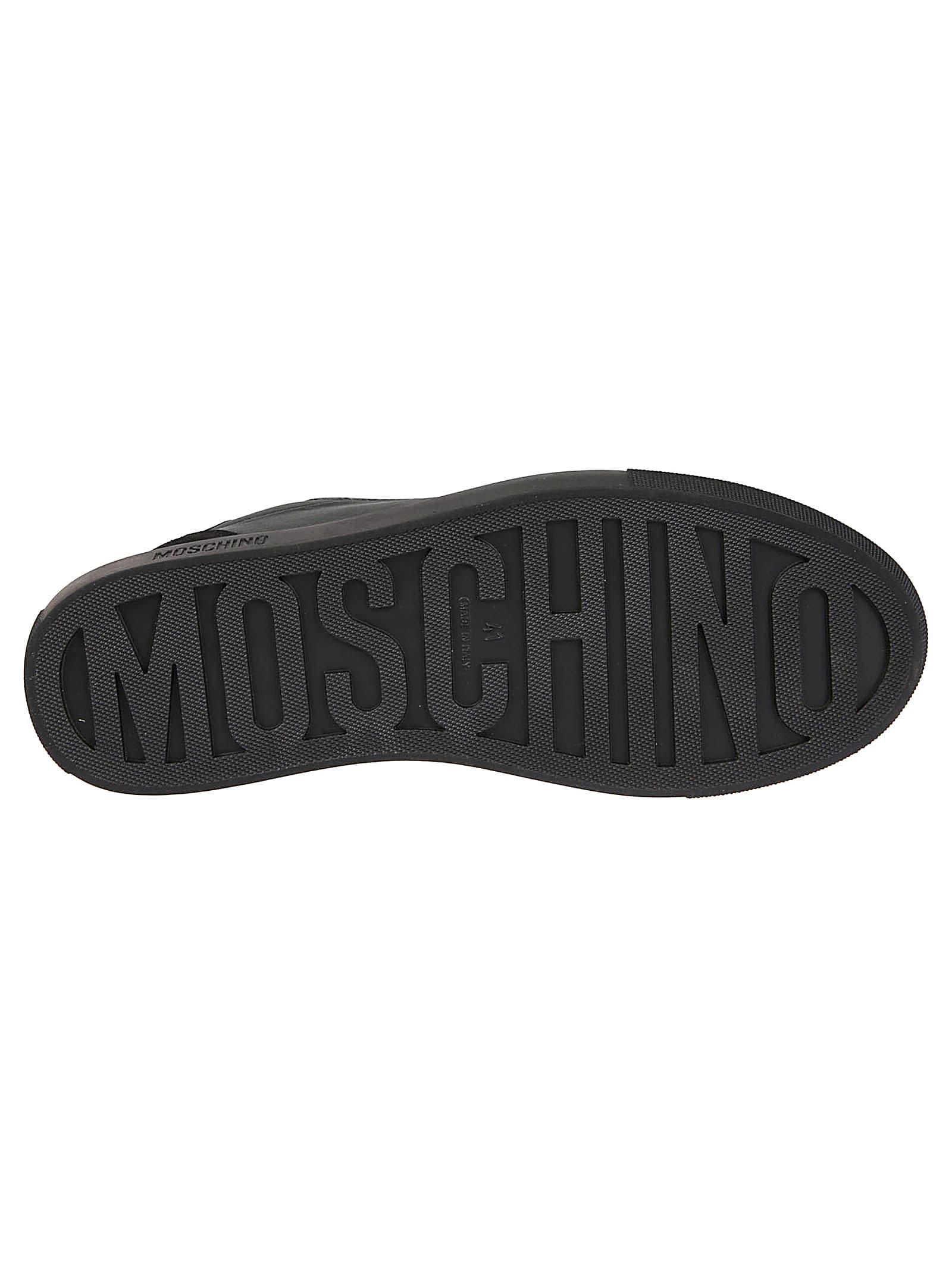 Shop Moschino Golia25 Sneakers In Anero