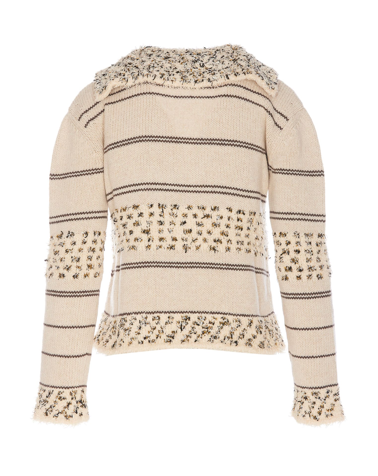 Shop Bottega Veneta Sweater In Beige