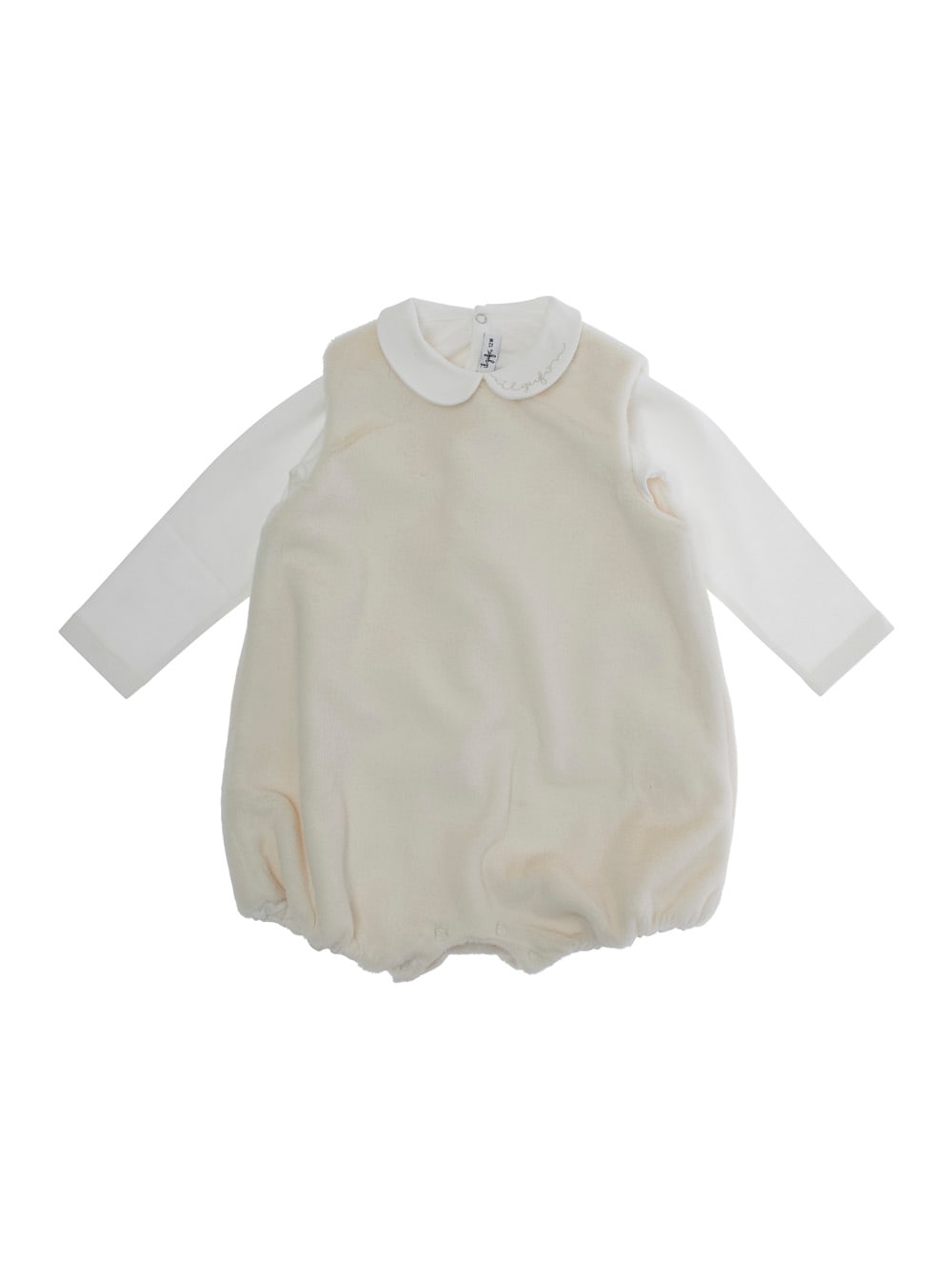 Il Gufo 2 Pezzi T-shirt+salopette In Neutral