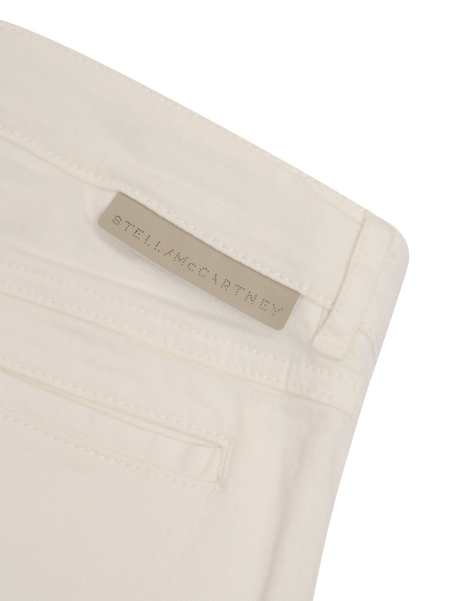 Stella Mccartney Trousers In Neutral