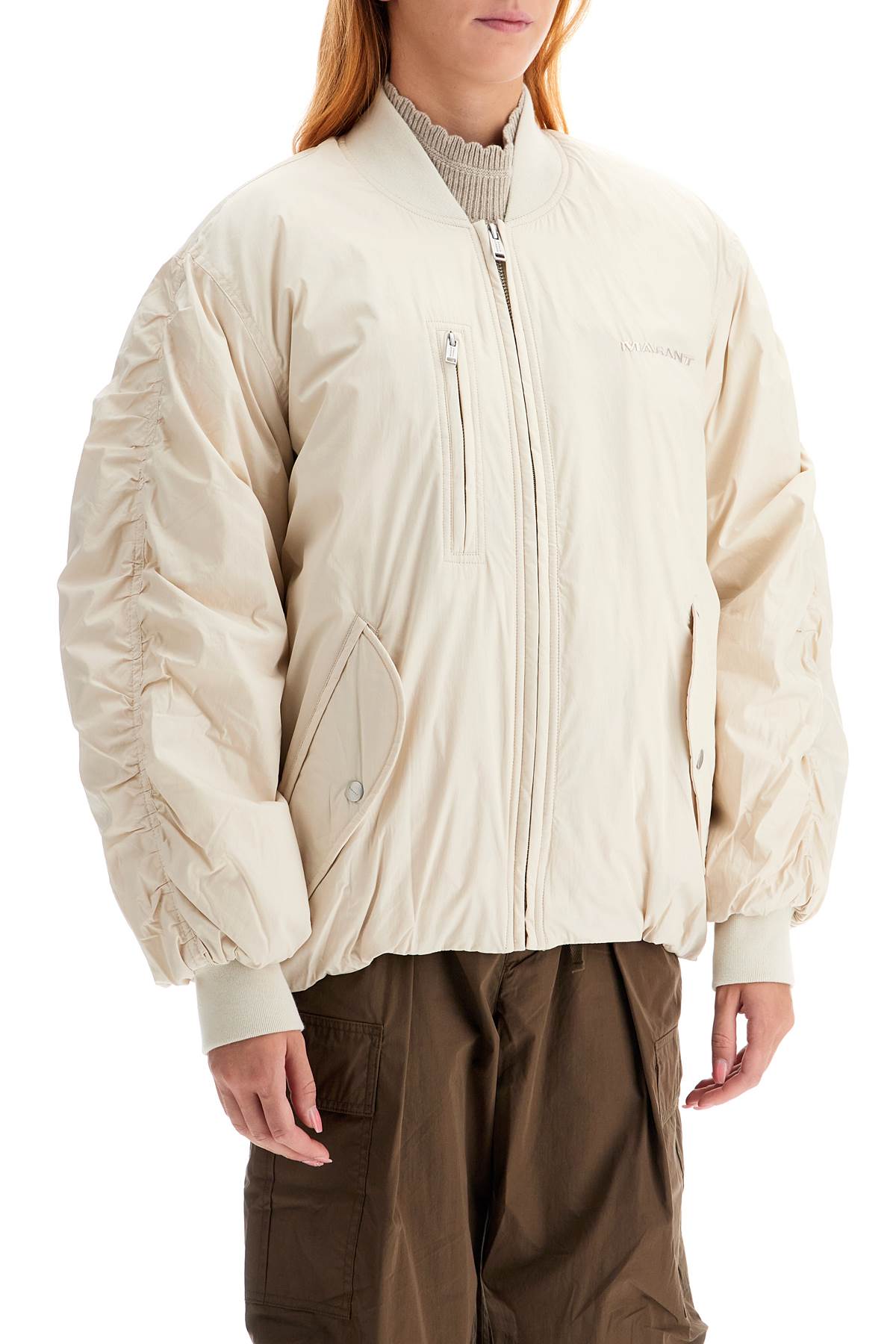 Isabel Marant Étoile Isabel Marant Etoile Oversized Coleen Women In Beige (beige)