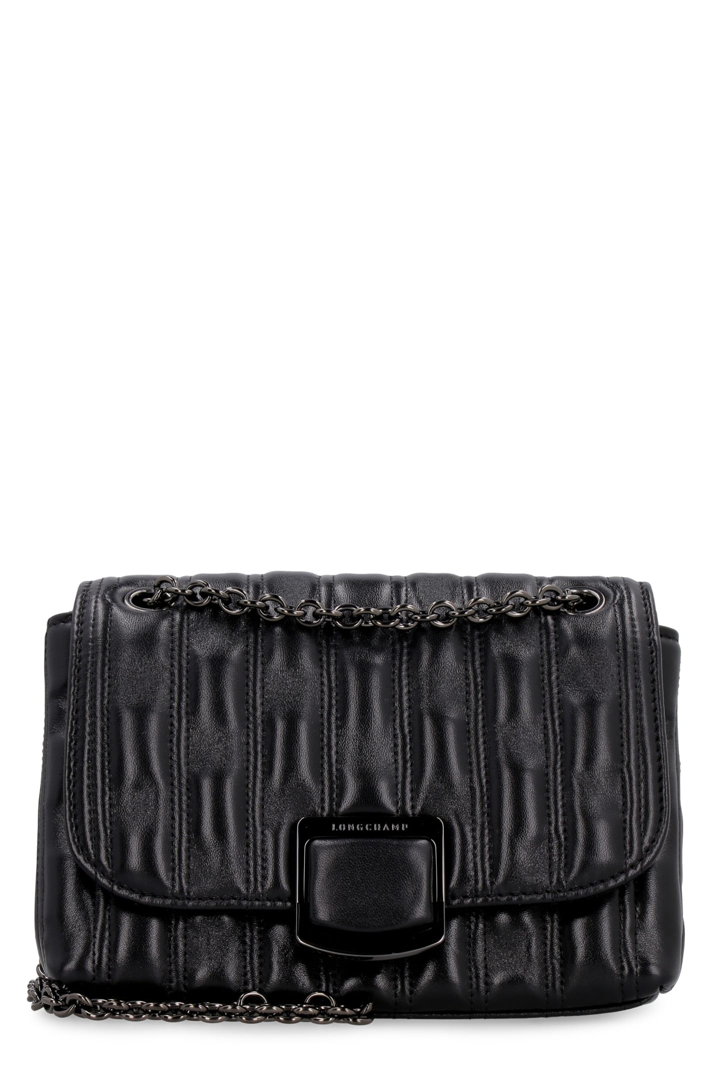 Longchamp Brioche Leather Crossbody Bag